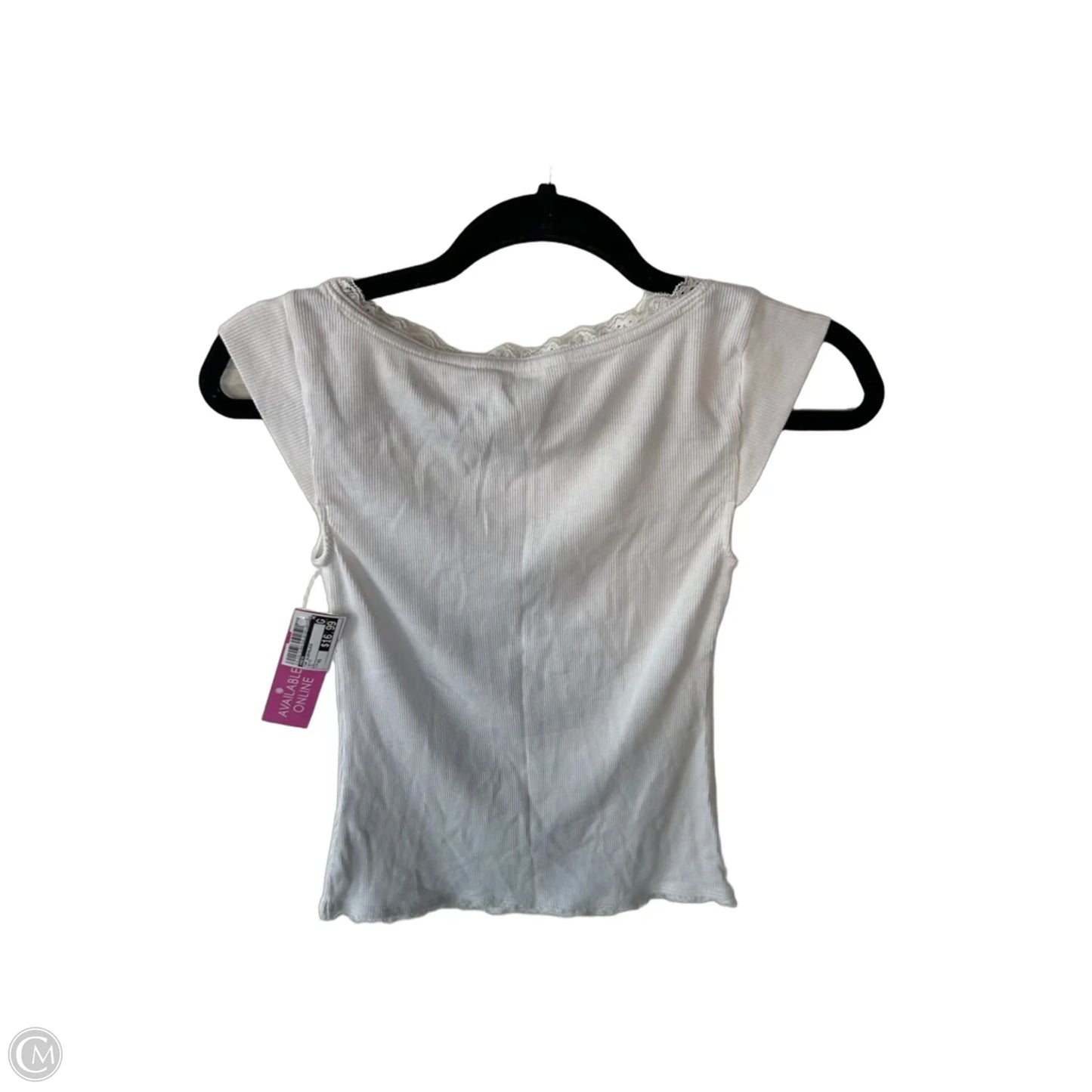 Top Sleeveless By Maeve In White, Size: Xs