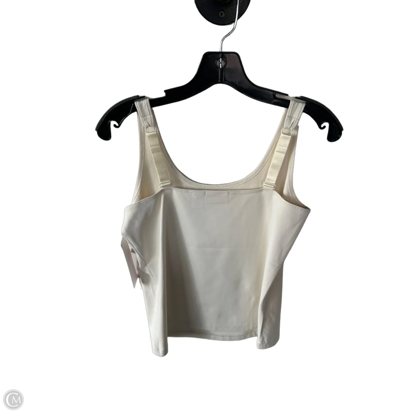 Top Sleeveless Basic By Chicos In White, Size: M