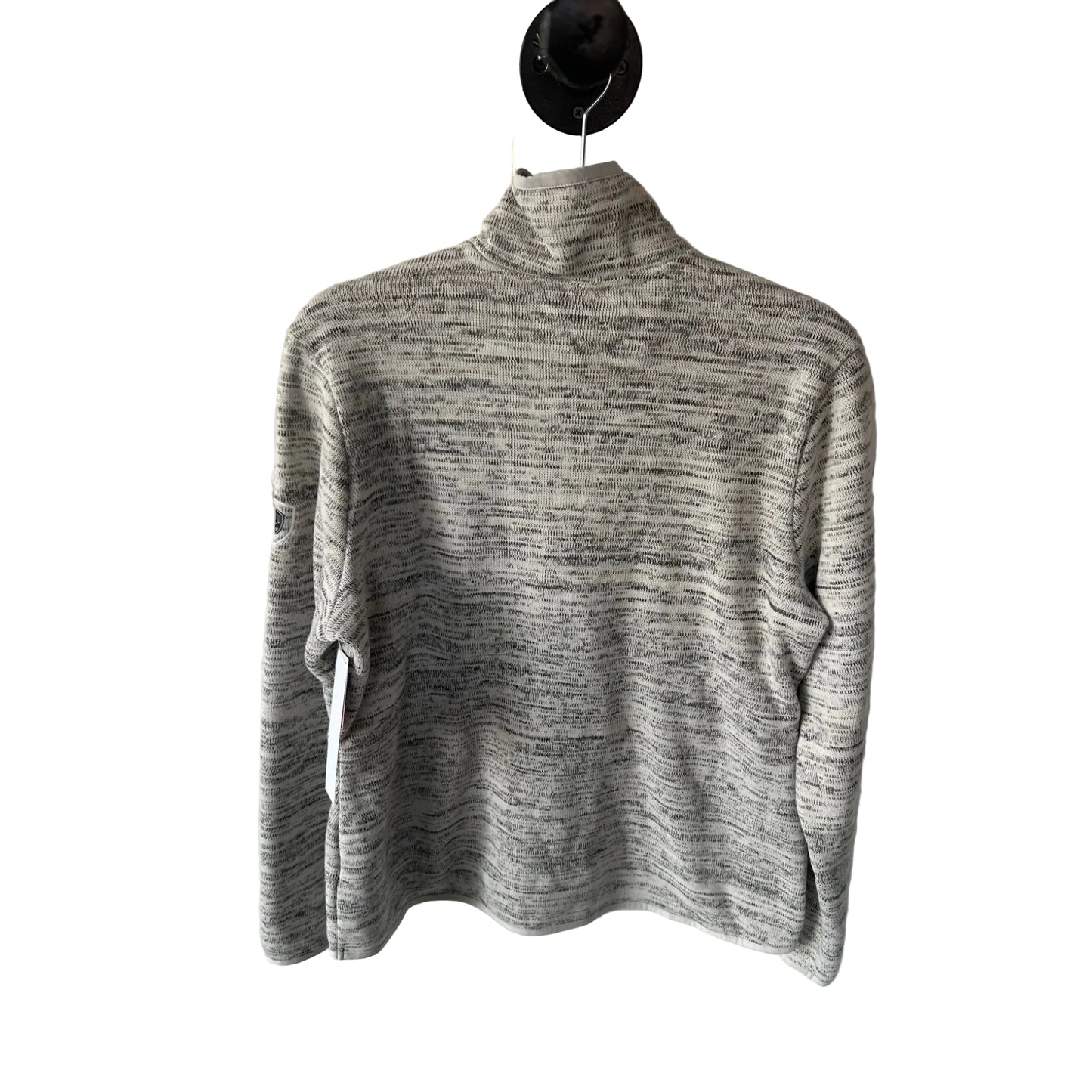 Jacket Fleece By Kuhl In Cream & Grey, Size: L