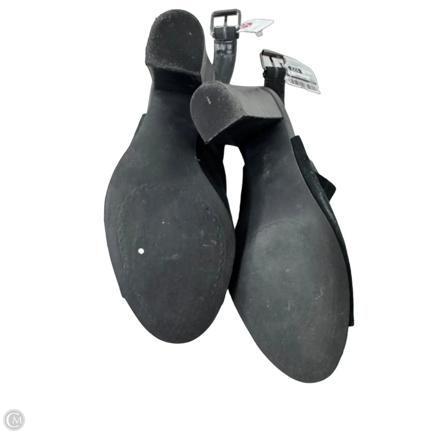 Sandals Heels Block By Tahari In Black, Size: 7.5
