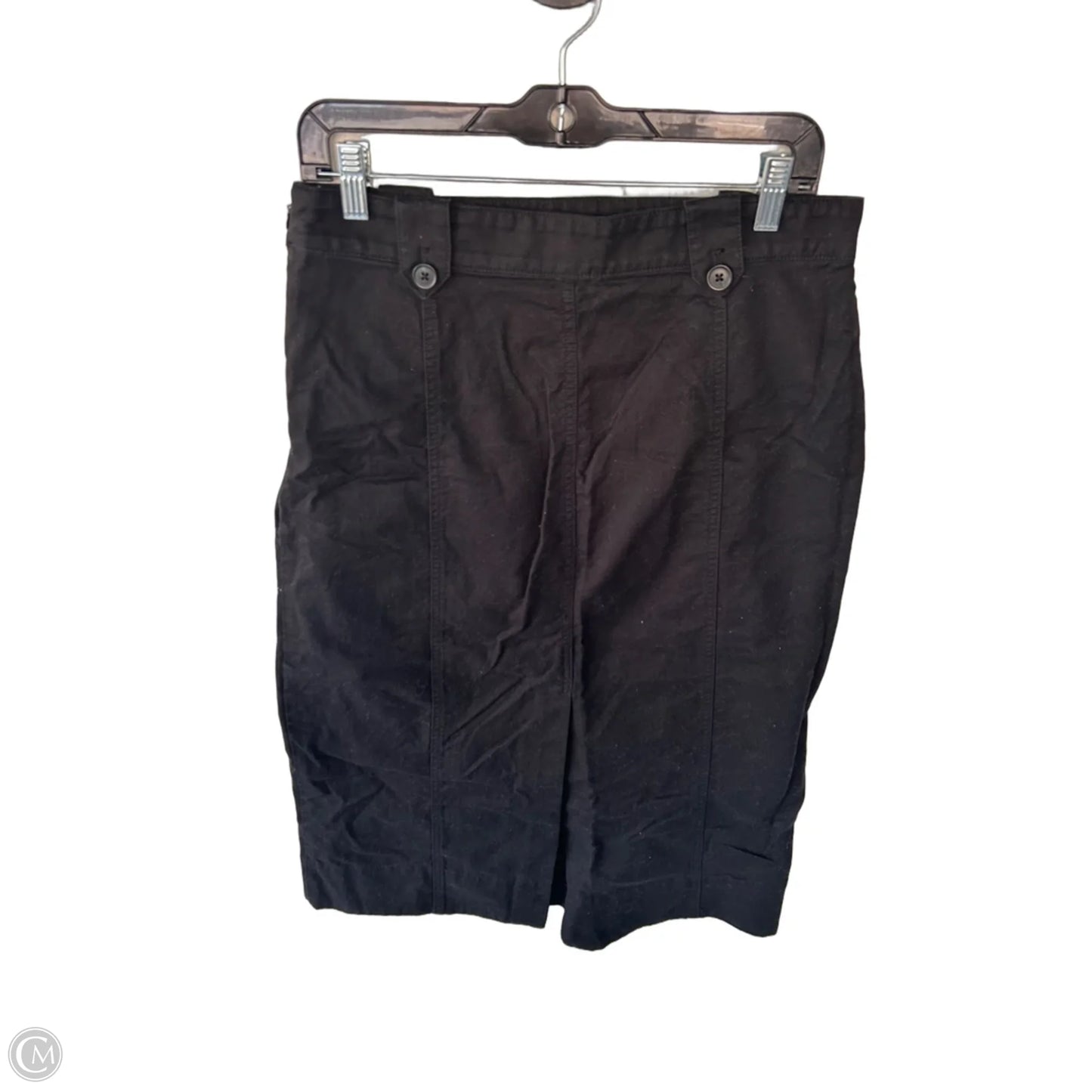 Skirt Midi By Loft In Black, Size: 10