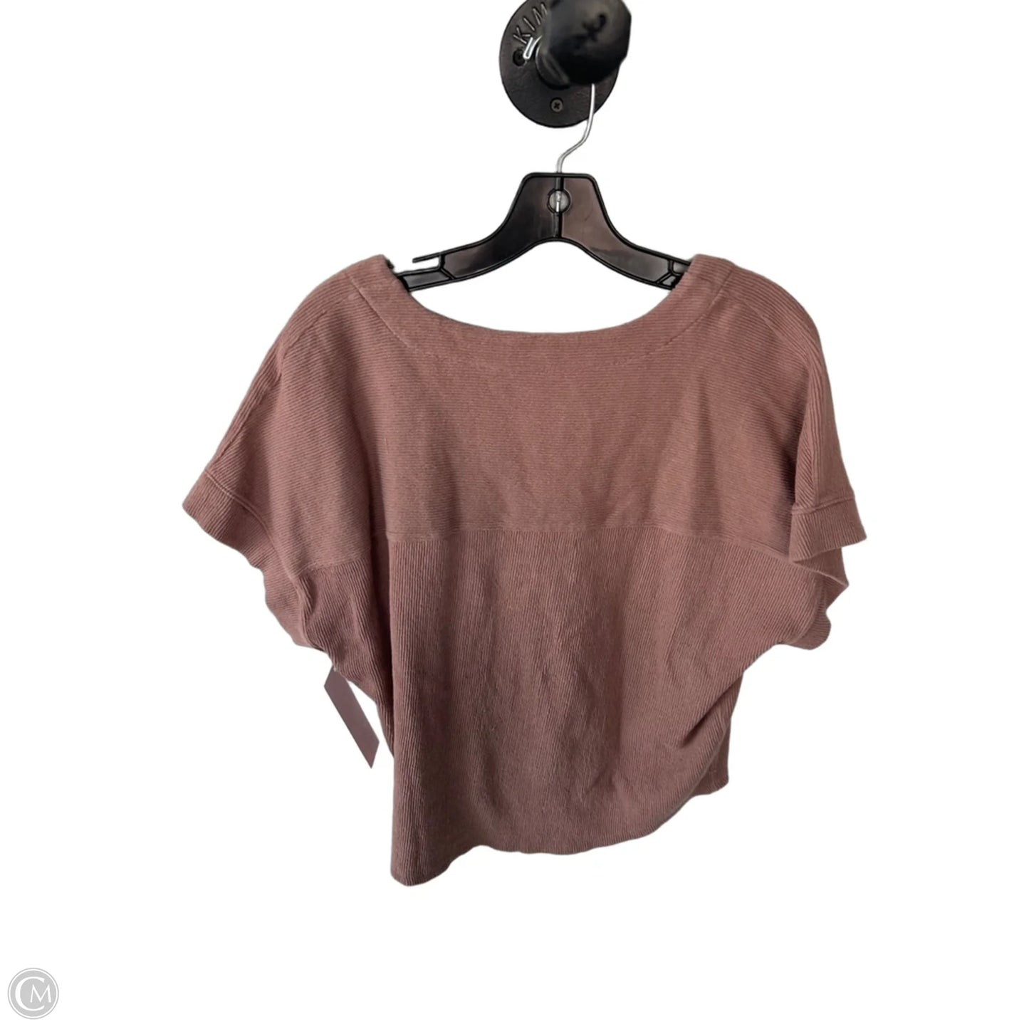 Top Short Sleeve By Madewell In Pink, Size: L