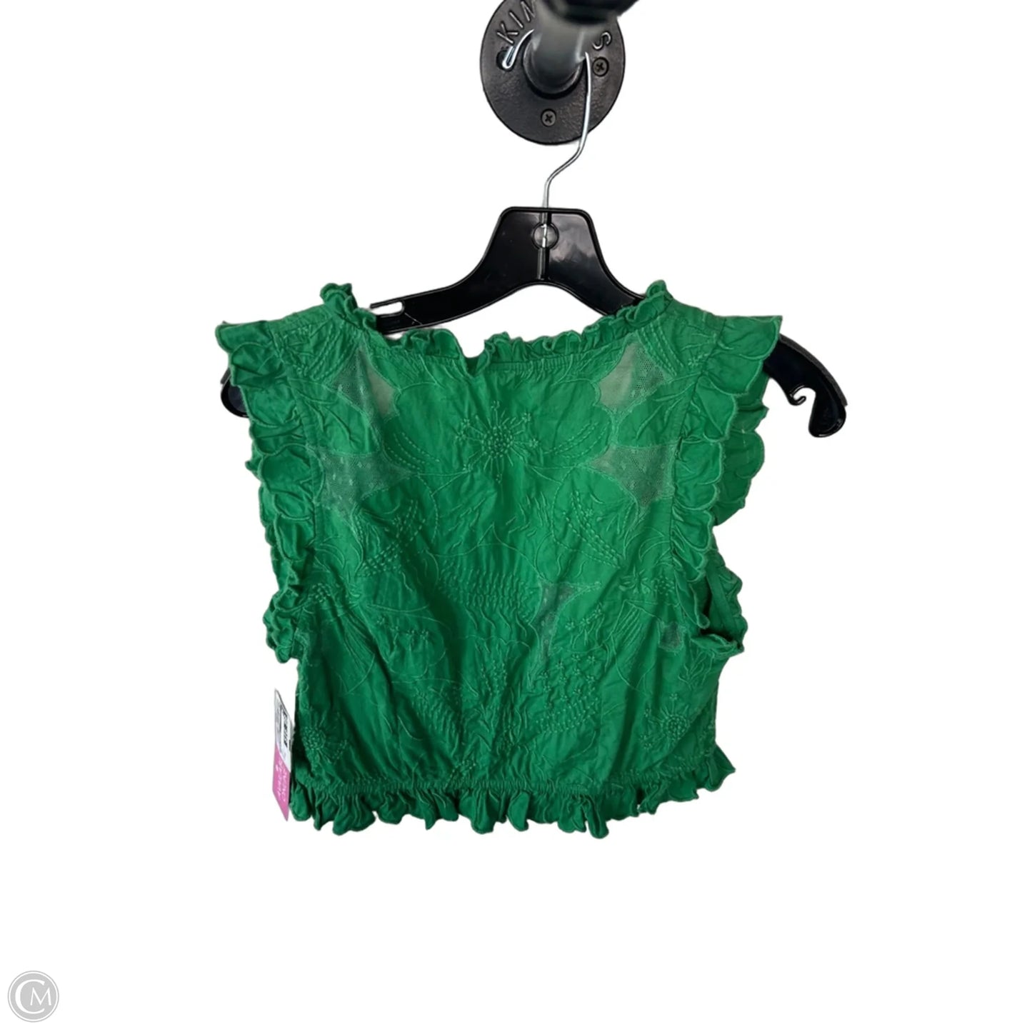 Top Short Sleeve By Free People In Green, Size: Xs