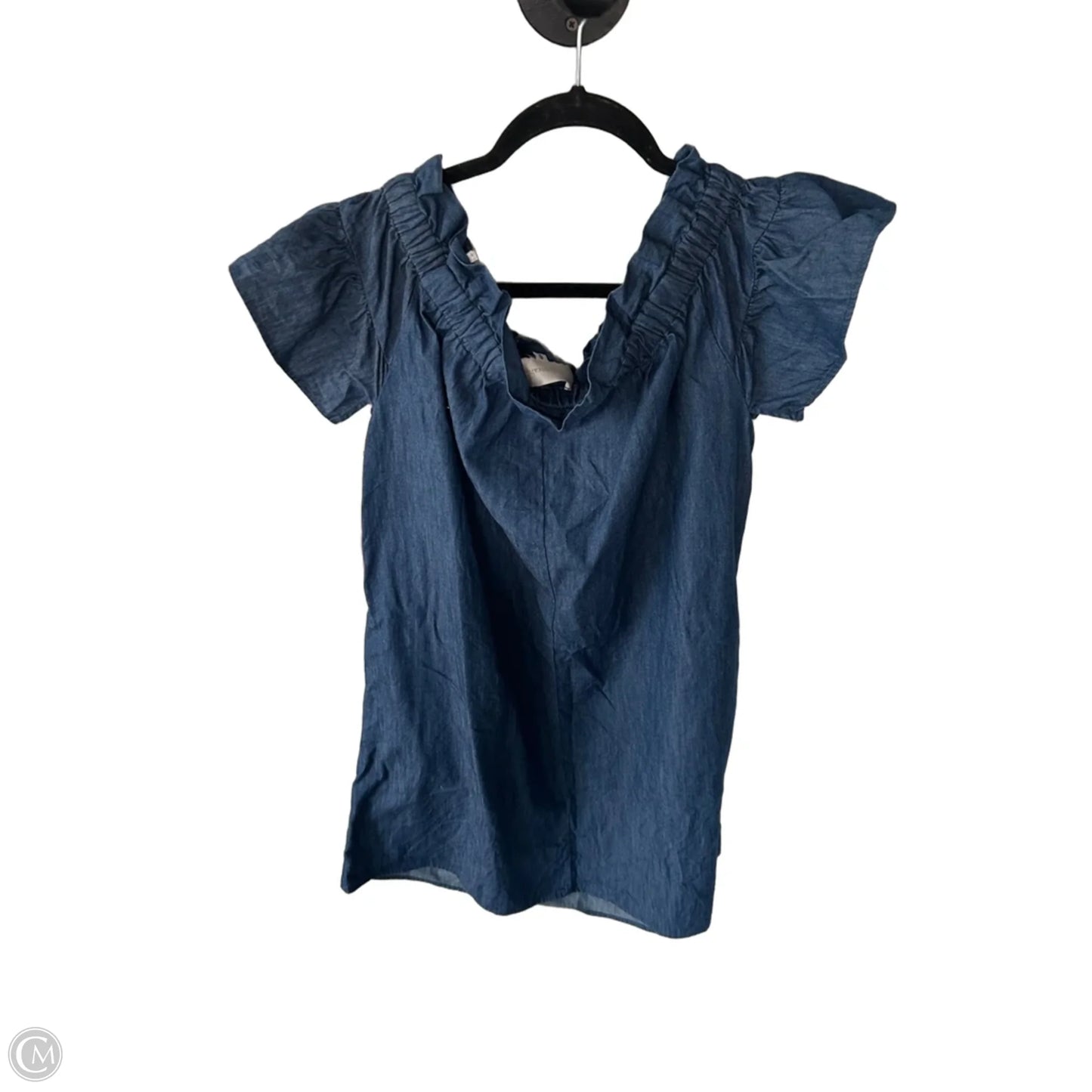 Dress Casual Short By Corey Lynn Calter In Blue Denim, Size: S