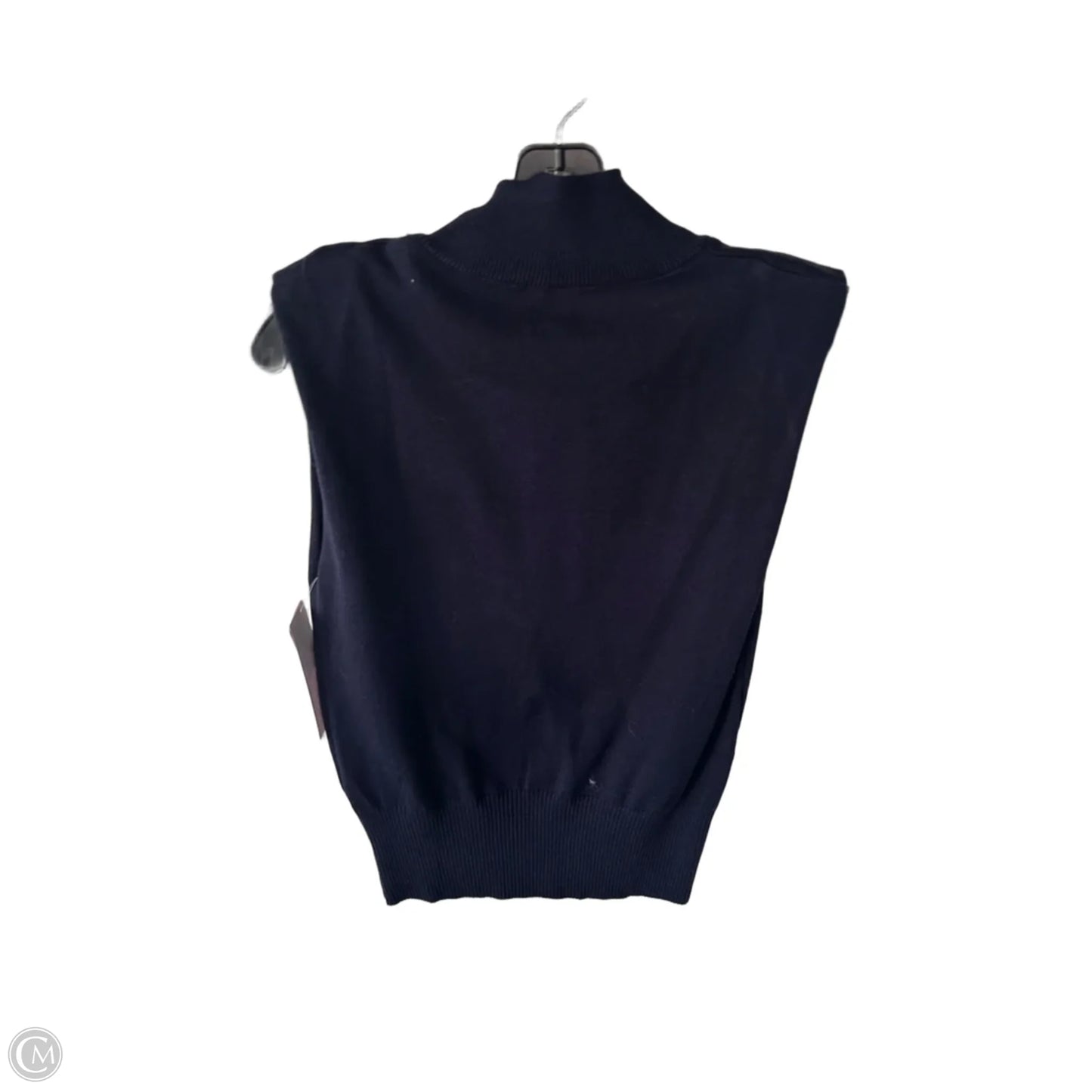 Vest Sweater By Cme In Blue, Size: S