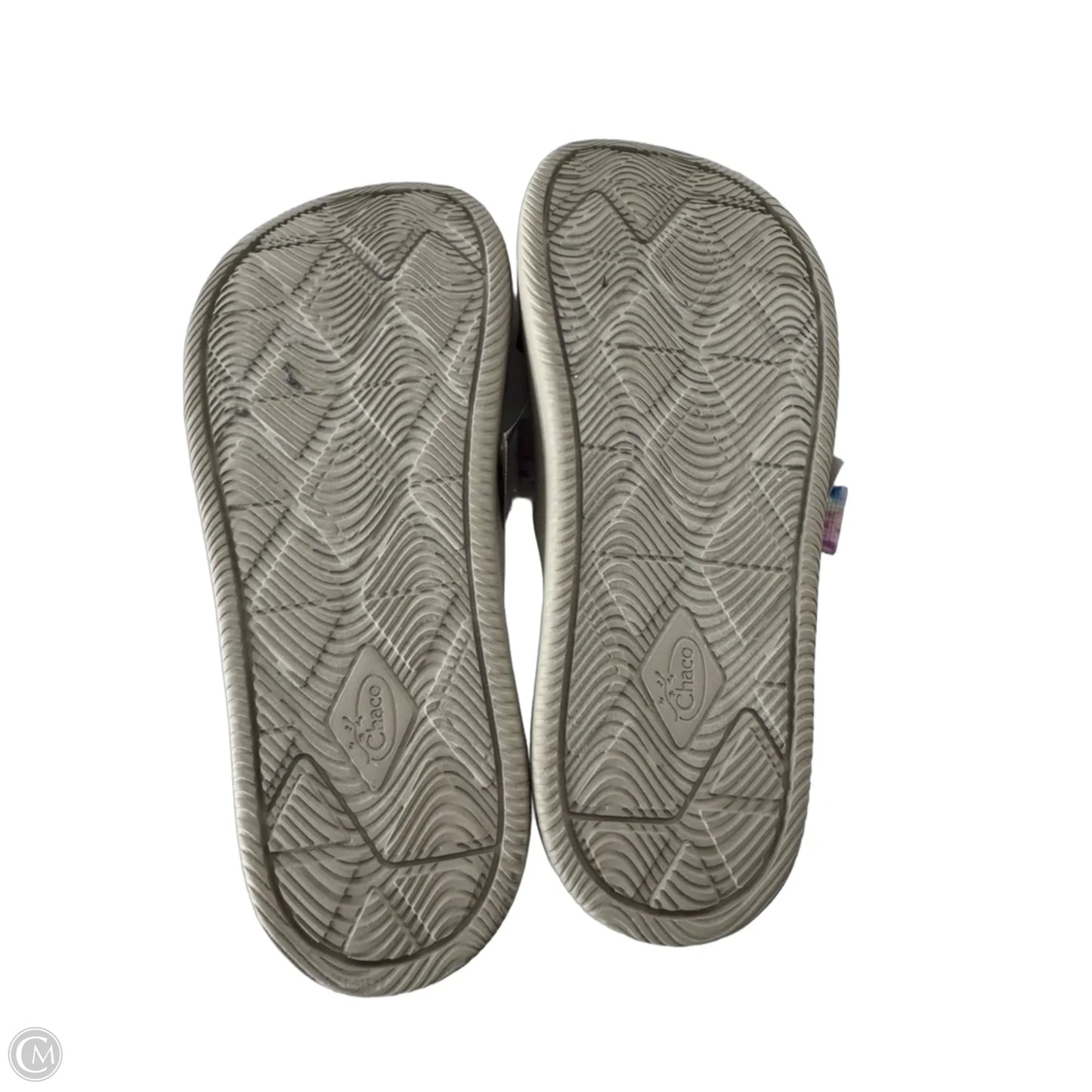 Sandals Flats By Chacos In Tie Dye Print, Size: 10