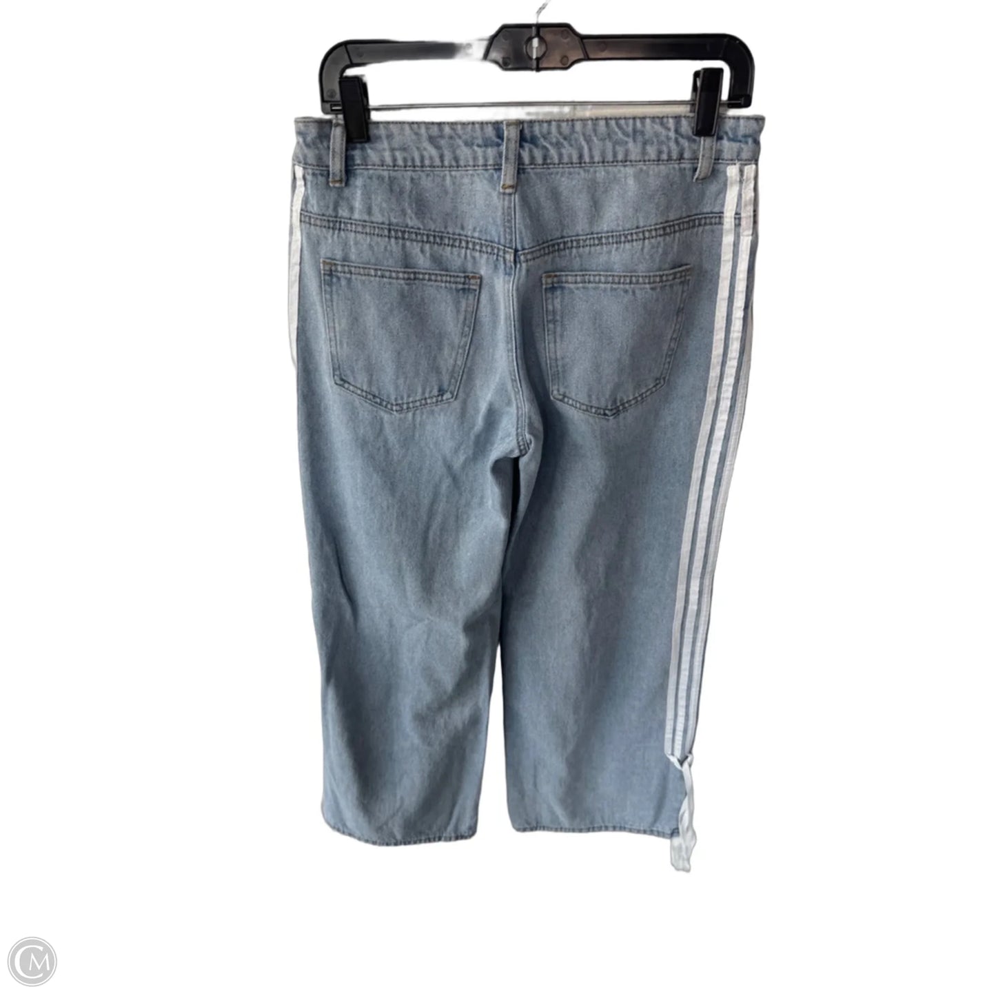 Jeans Straight By Edikted In Blue Denim, Size: M