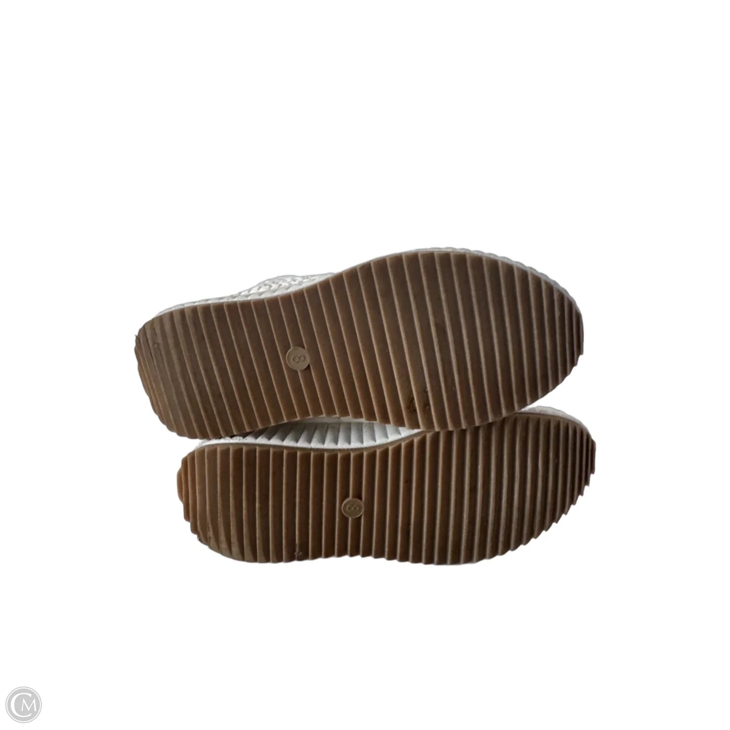 Shoes Sneakers By Universal Thread In Tan & White, Size: 8