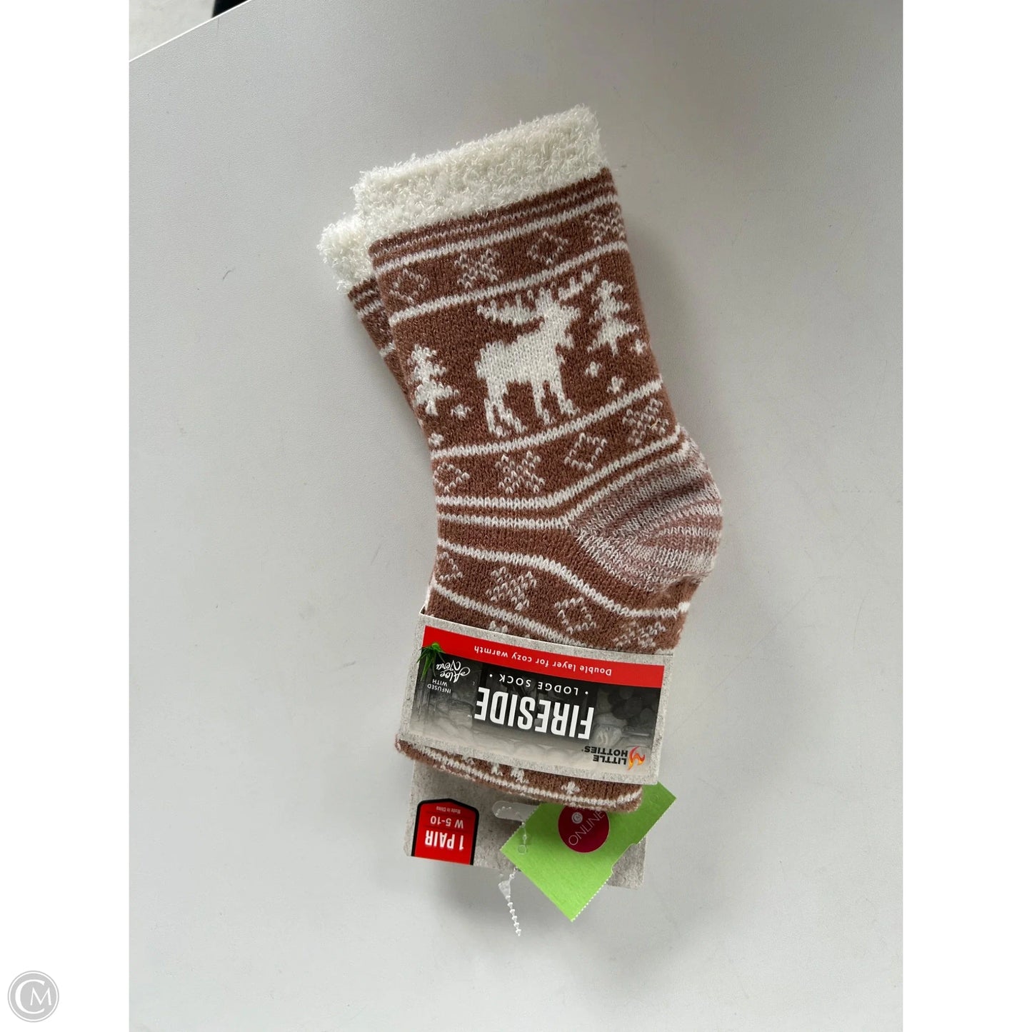 Socks By Clothes Mentor In Animal Print, Size: Osfm