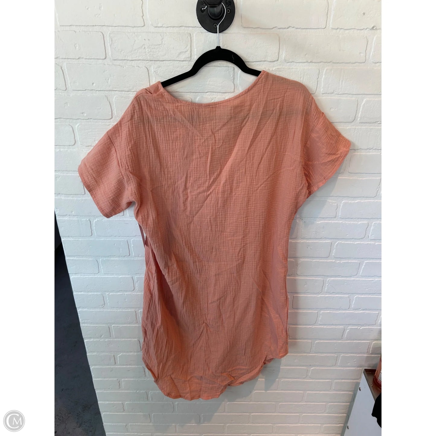 Dress Casual Midi By Clothes Mentor In Orange, Size: S