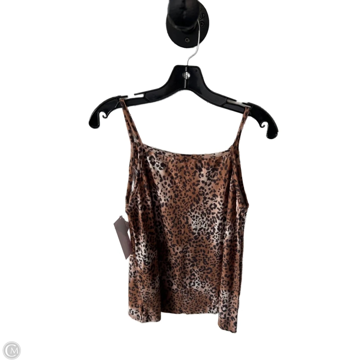 Top Sleeveless By Clothes Mentor In Animal Print, Size: M
