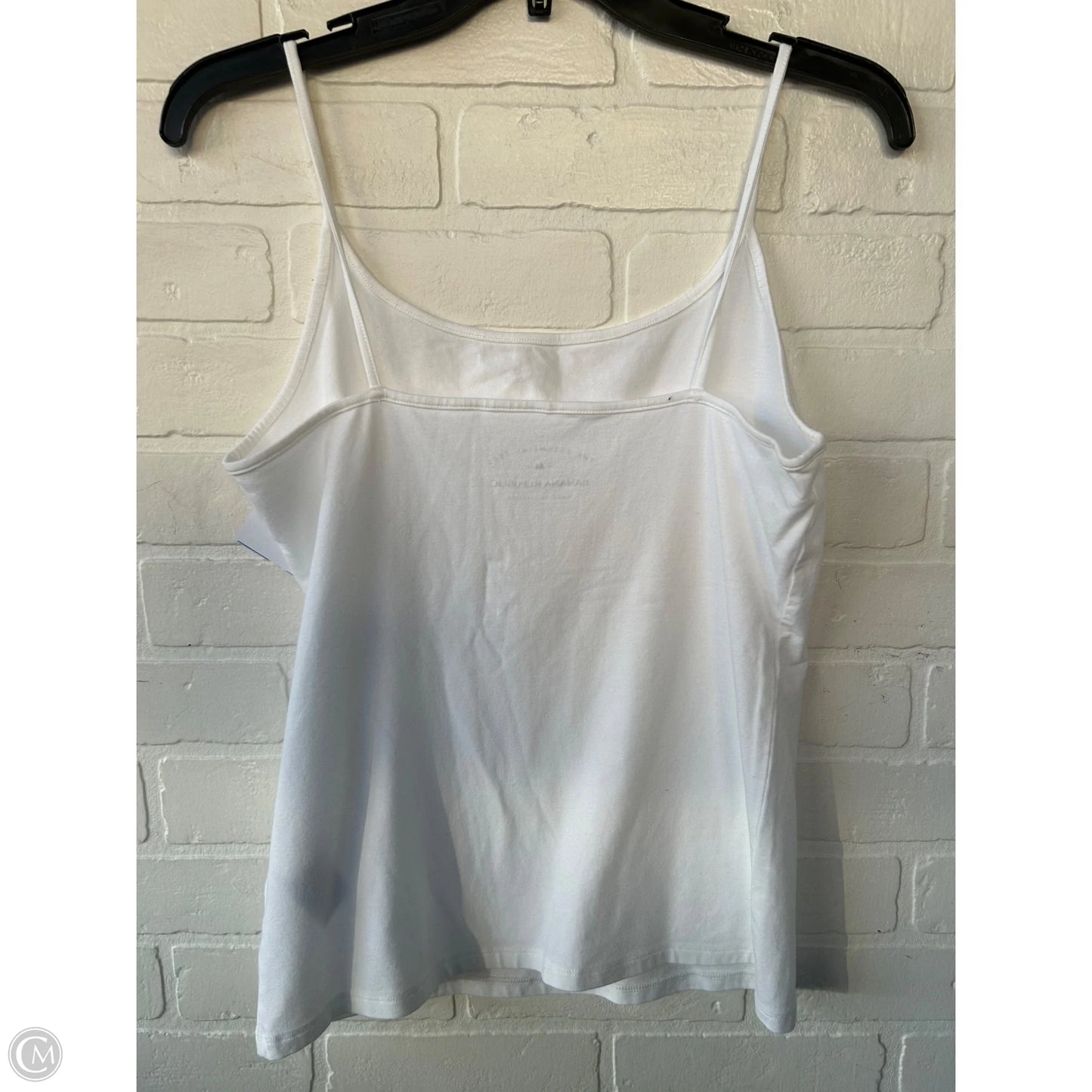 Top Sleeveless Basic By Banana Republic In White, Size: M