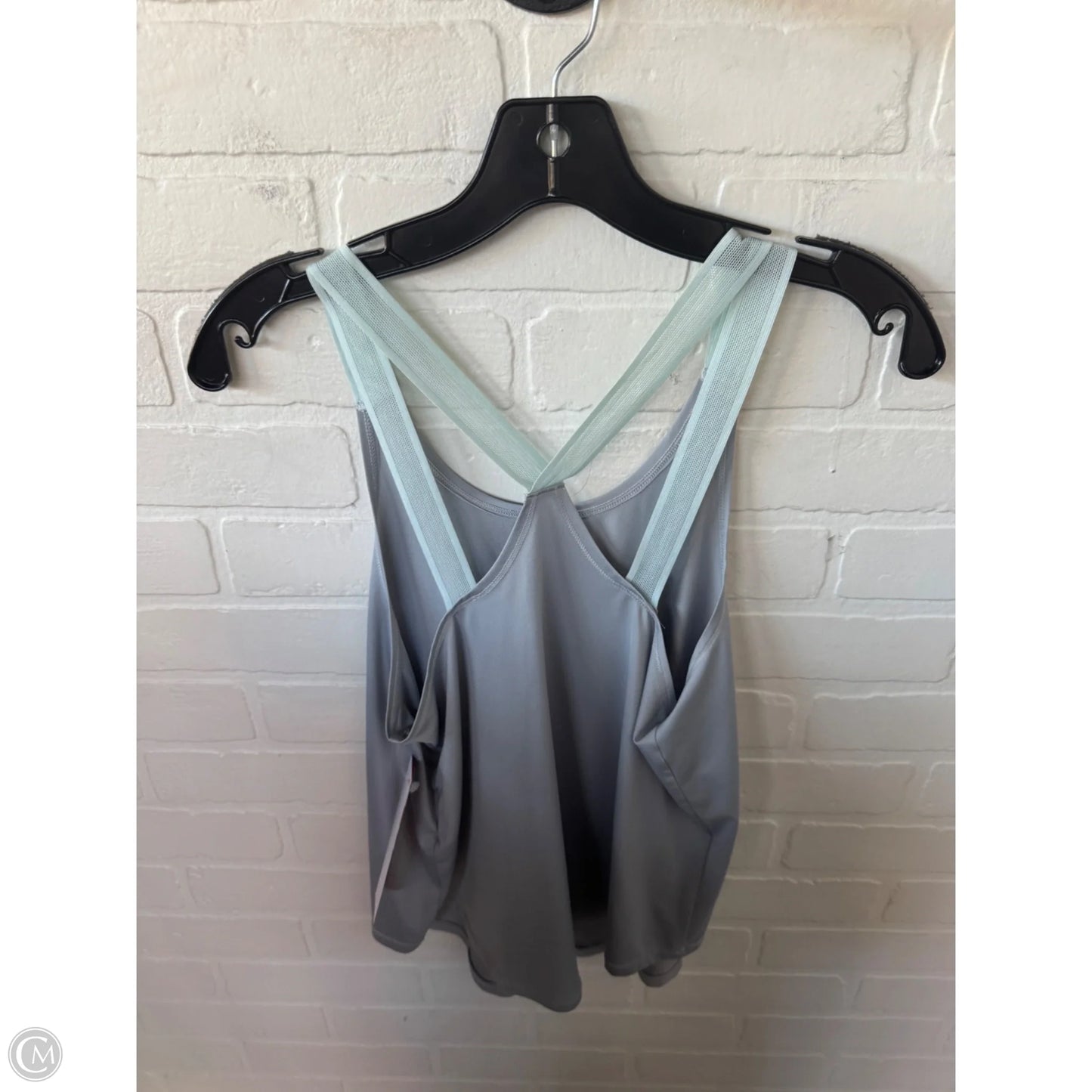 Athletic Tank Top By Under Armour In Grey, Size: S