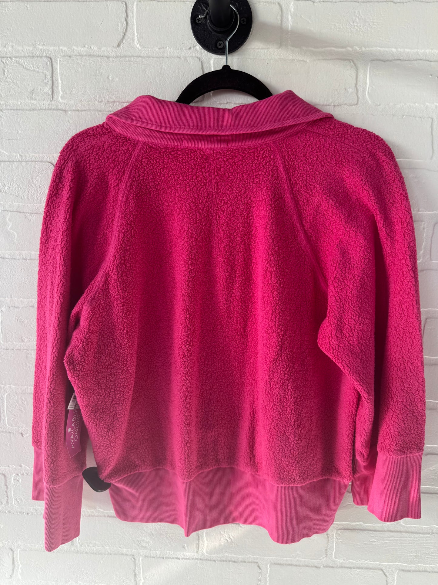 Sweatshirt Collar By Stateside In Pink, Size: M