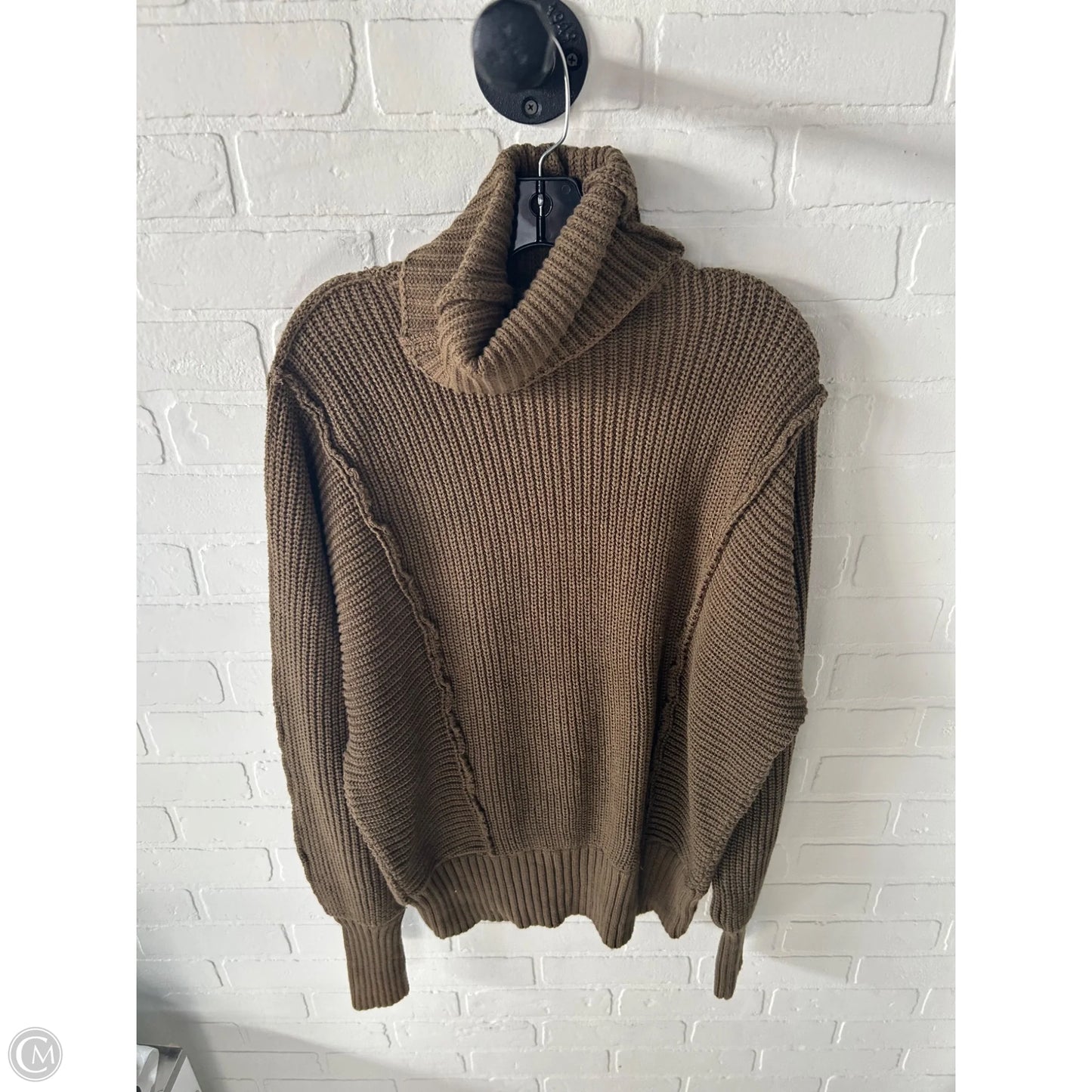 Sweater By Zenana In Green, Size: Xs