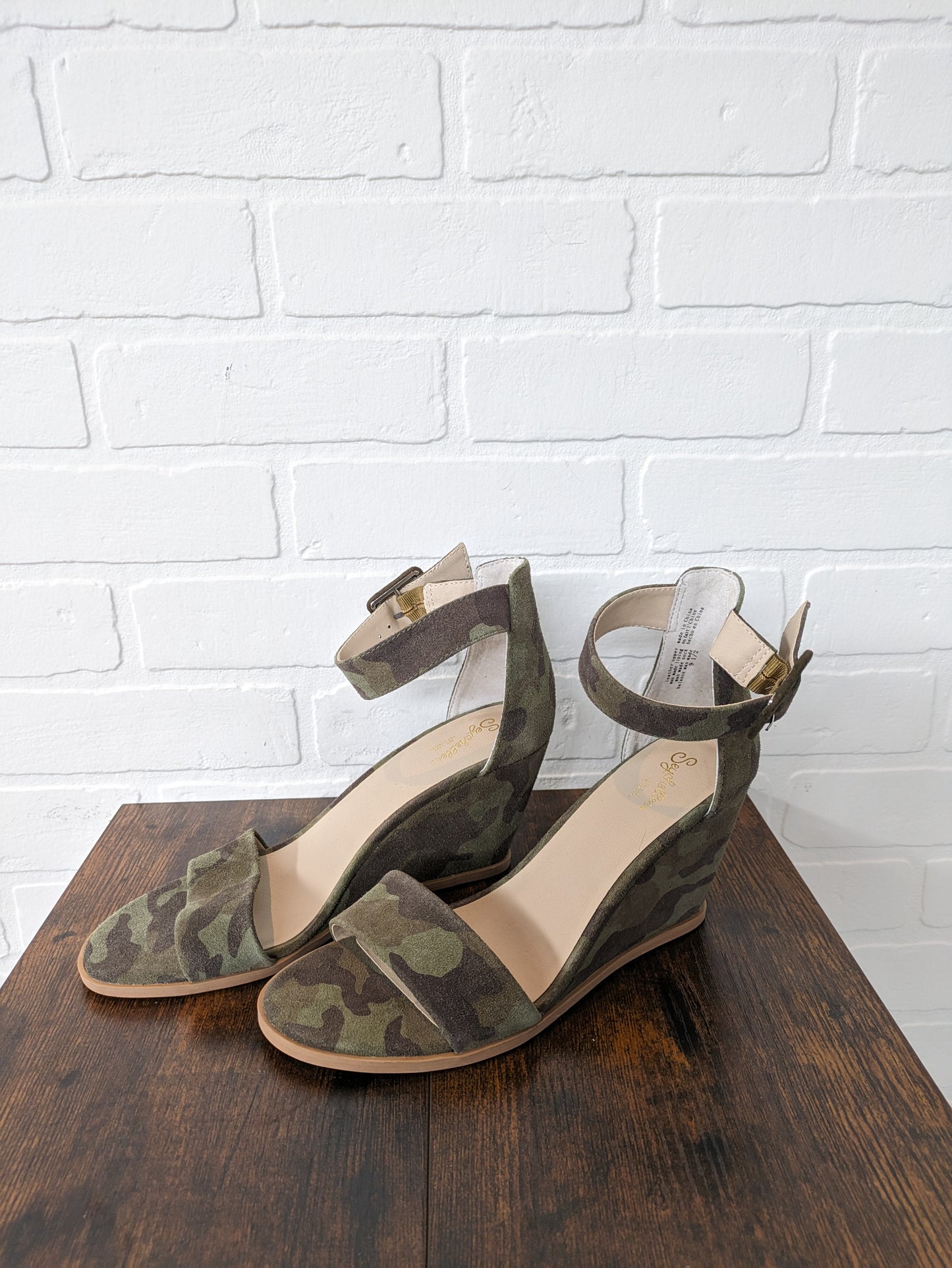 Sandals Heels Wedge By Seychelles Size: 9.5