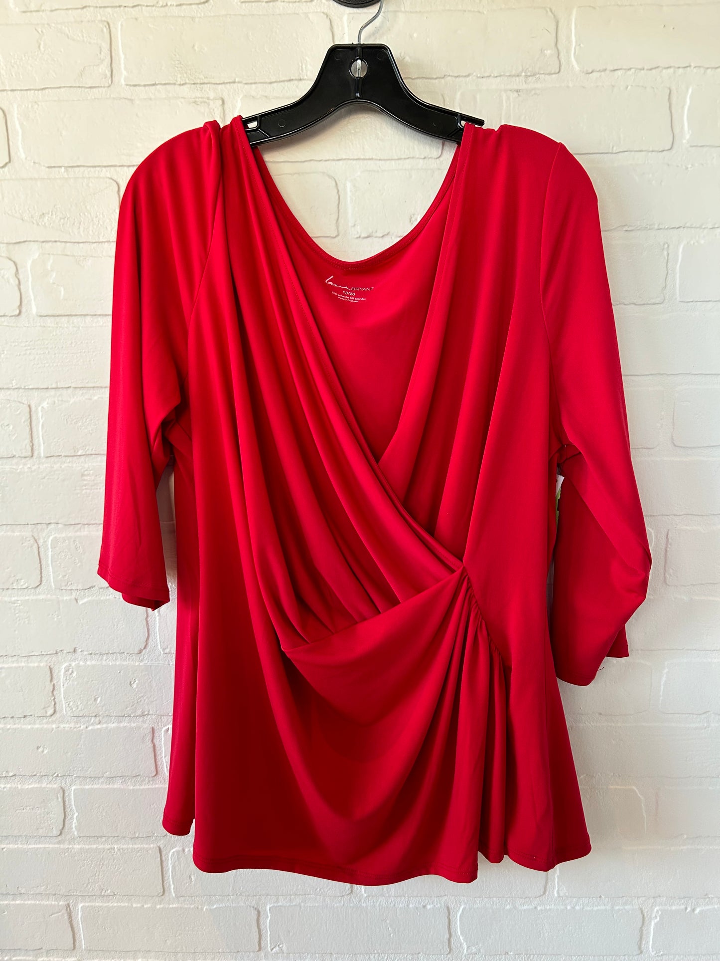 Top 3/4 Sleeve By Lane Bryant Size: 1x