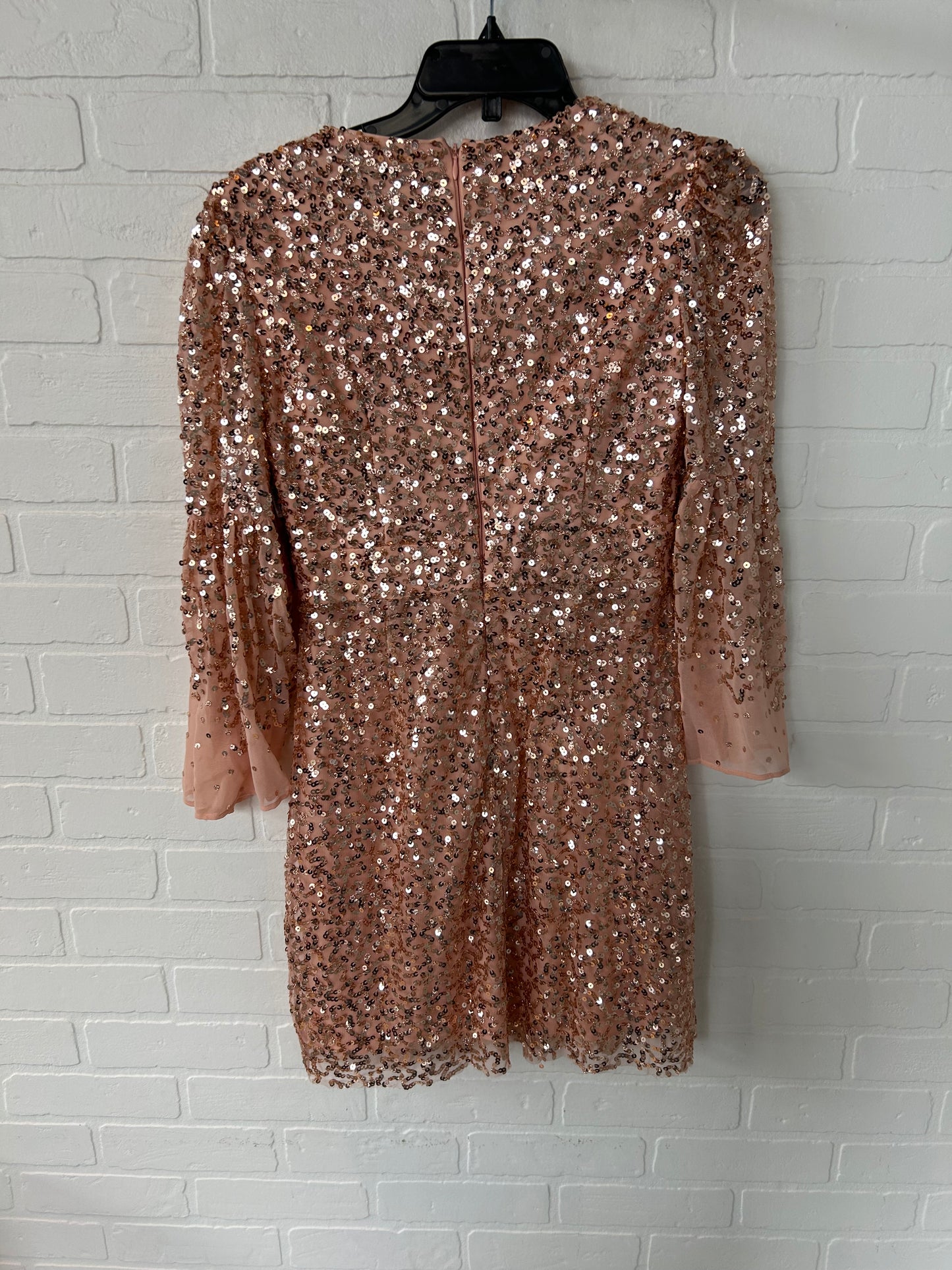 Dress Party Short By French Connection In Peach, Size: S