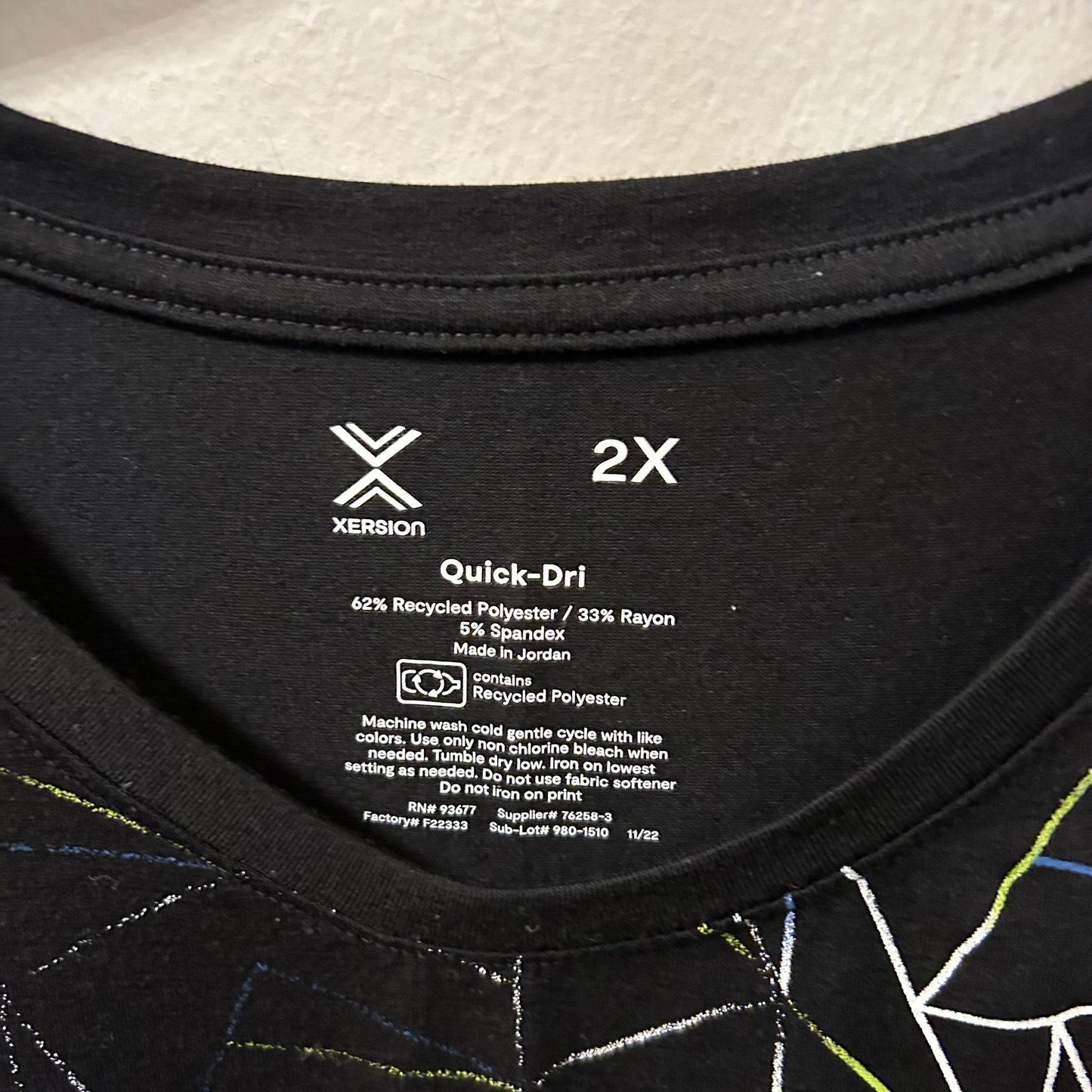 Athletic Tank Top By Xersion In Black, Size: 2x