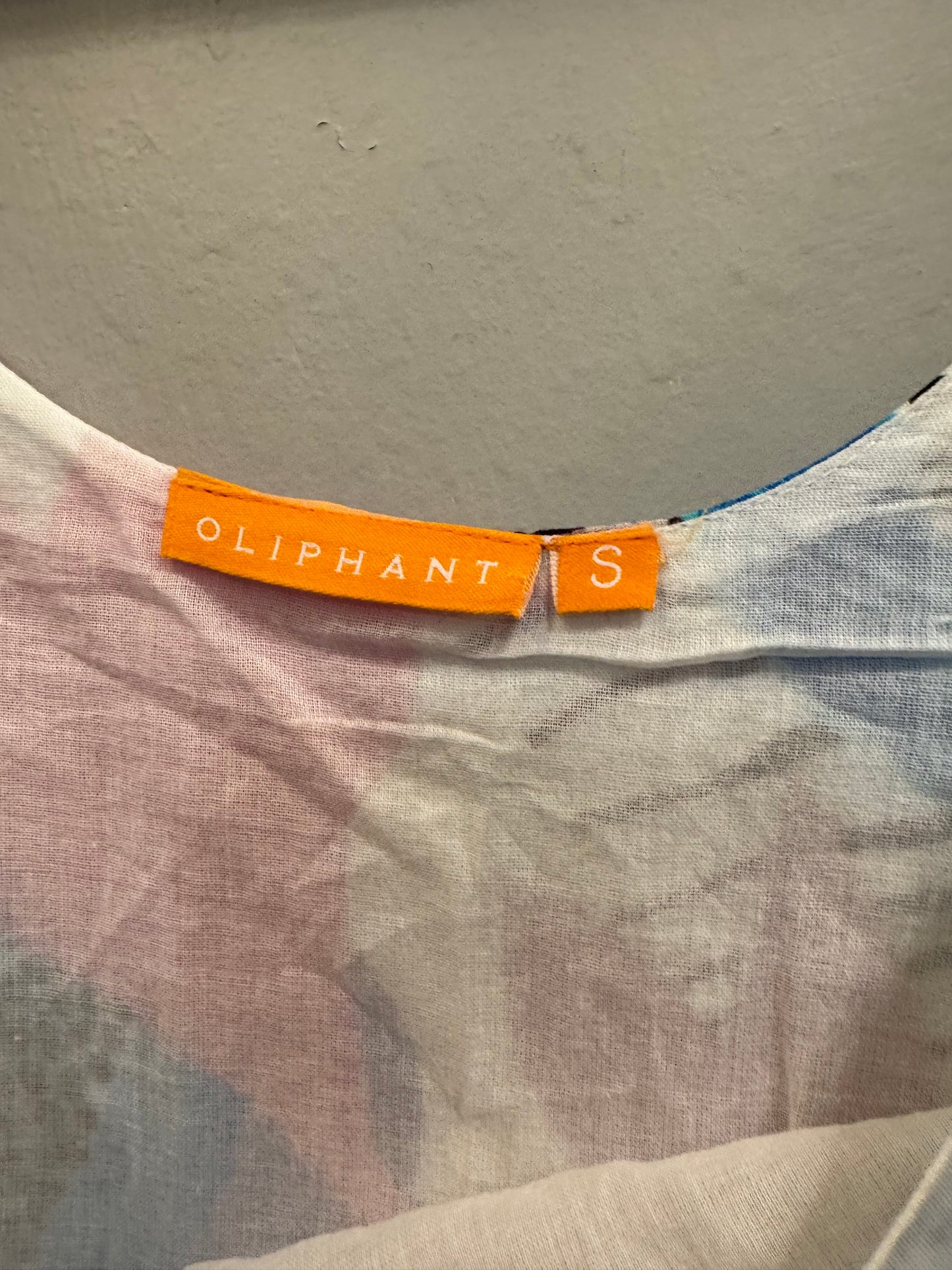 Dress Casual Short By Cma In Blue & Pink, Size: S