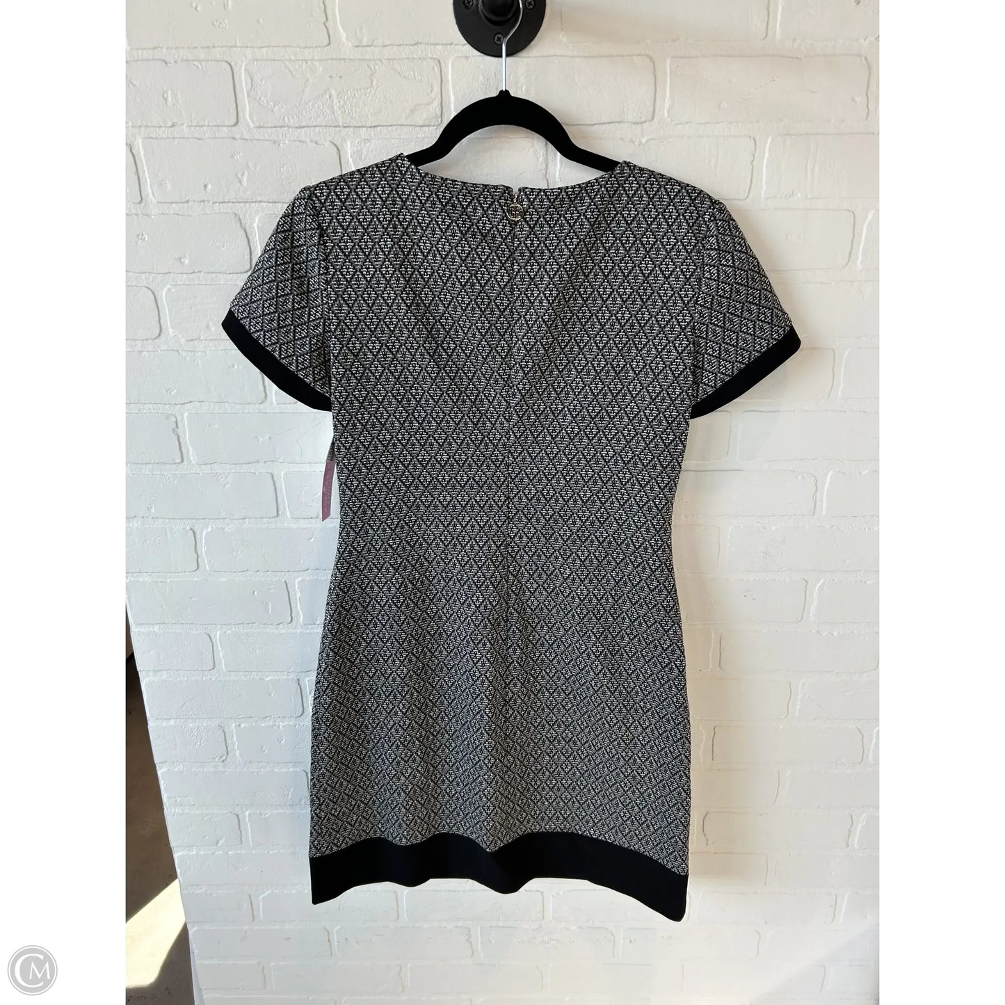 Dress Work By Tommy Hilfiger In Black & Silver, Size: Xs