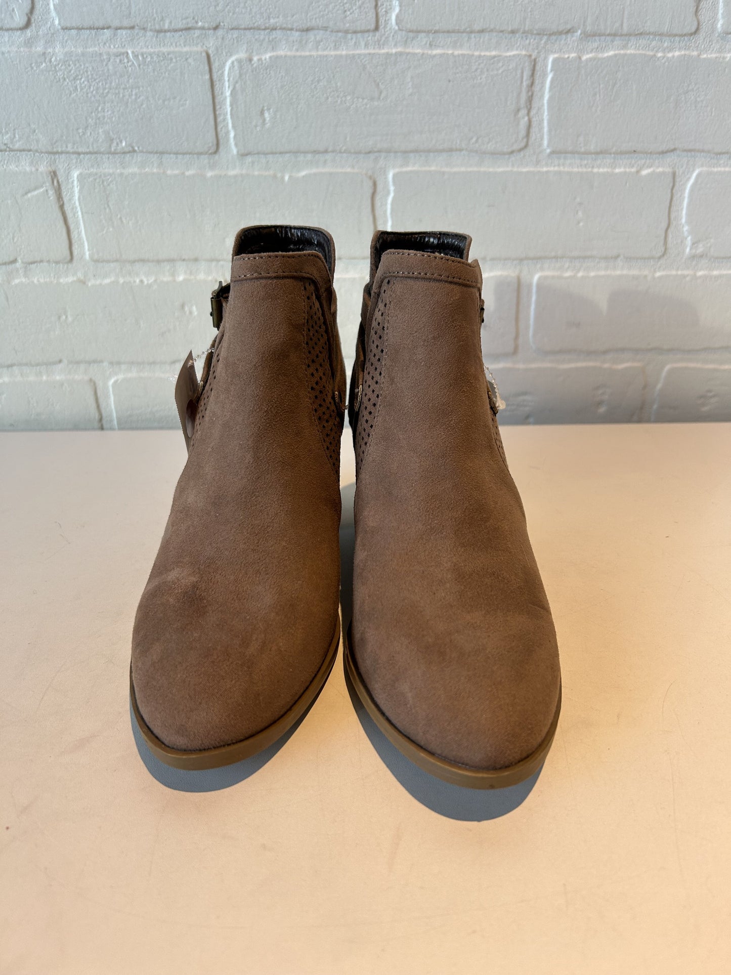 Boots Ankle Heels By Qupid Size: 5.5