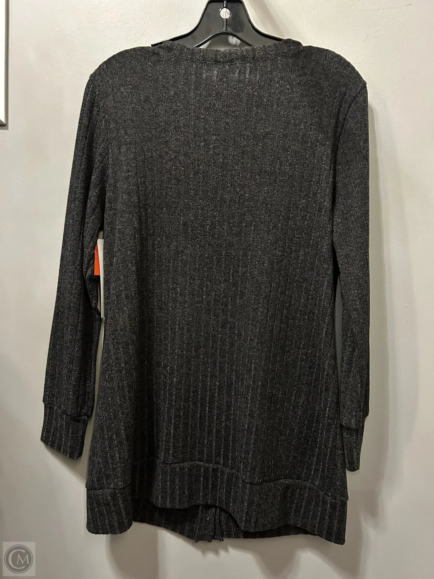 Cardigan By Clothes Mentor In Grey, Size: M