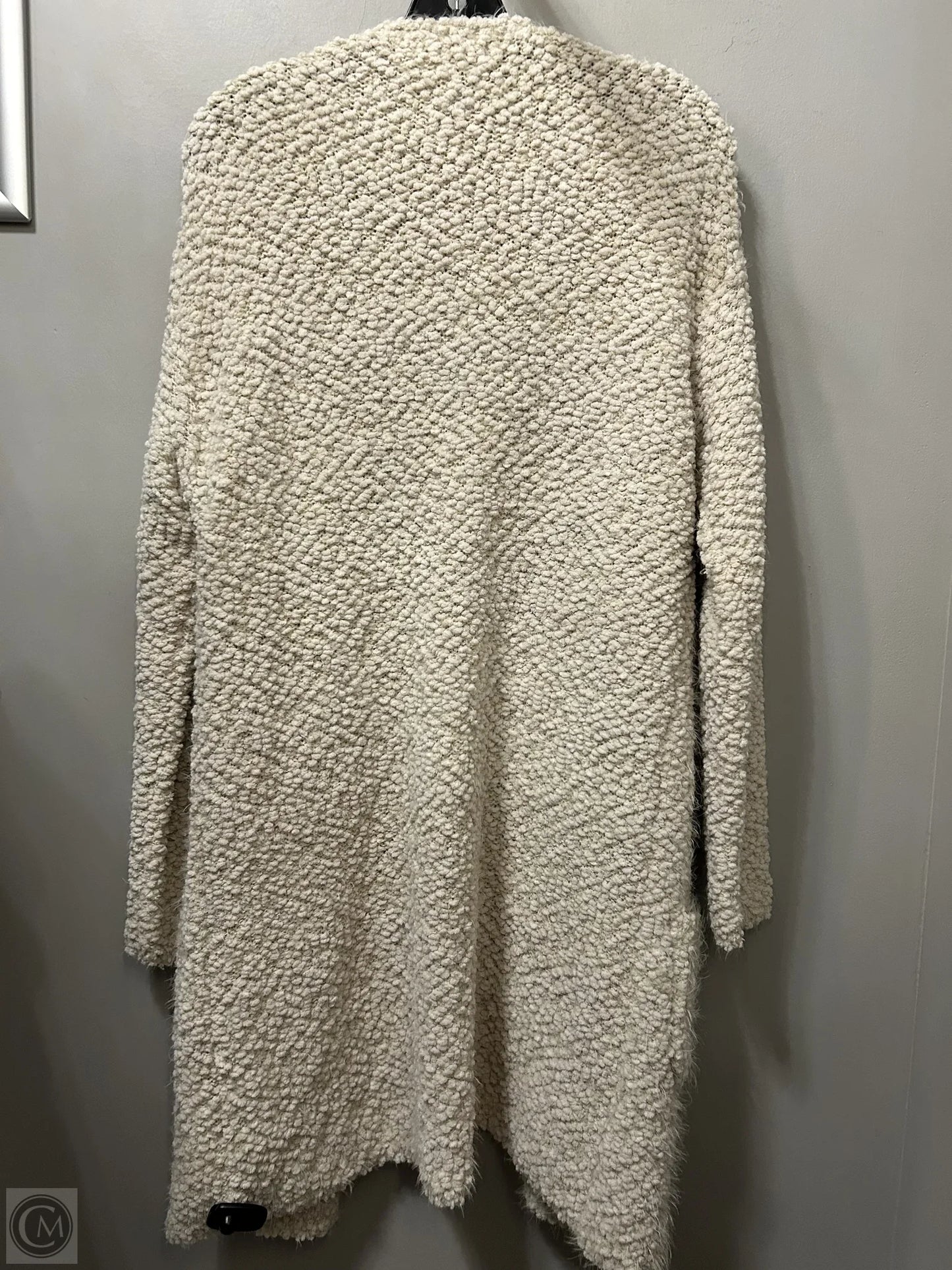Sweater Cardigan By Love Stitch In Cream, Size: M