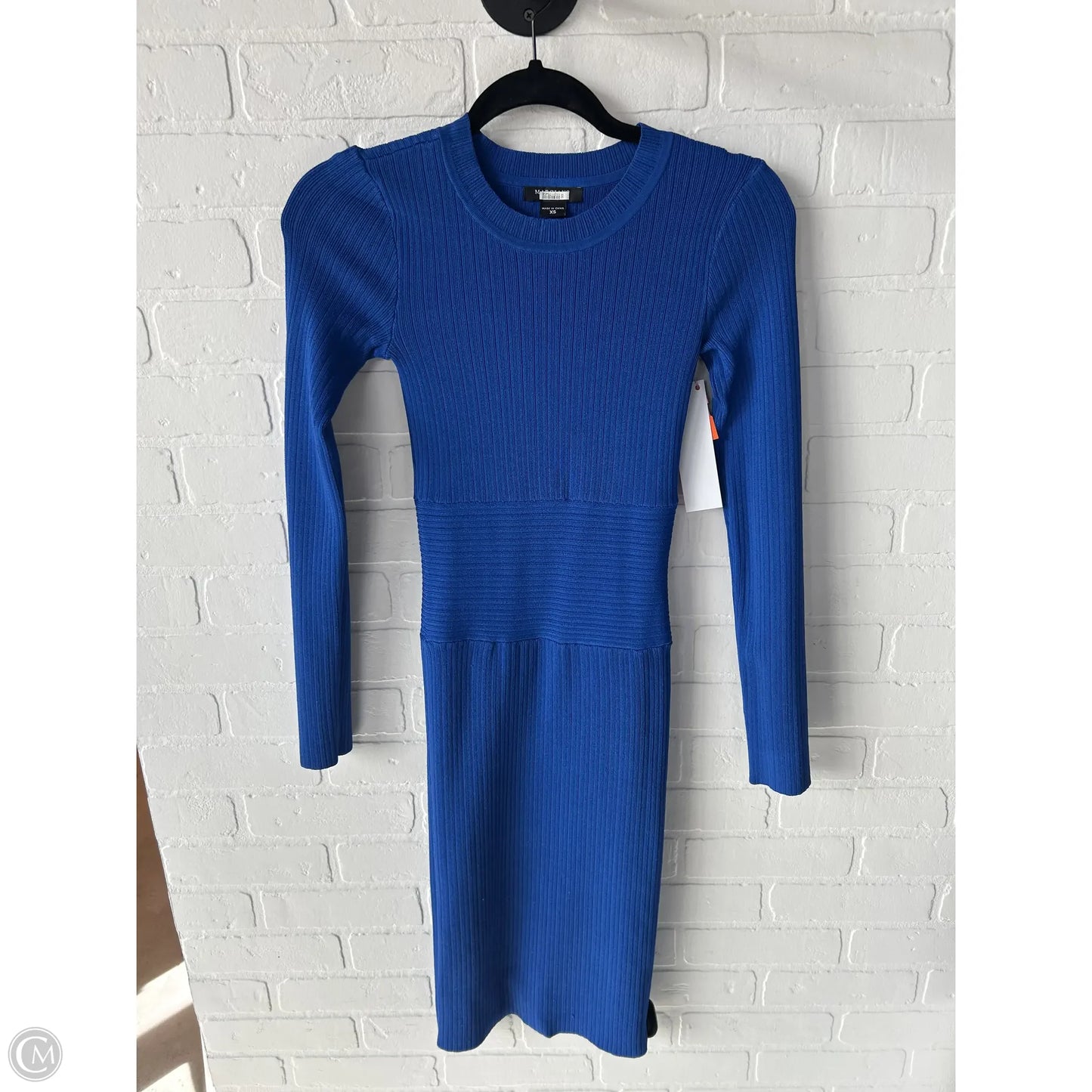 Dress Sweater By Marciano In Blue, Size: Xs