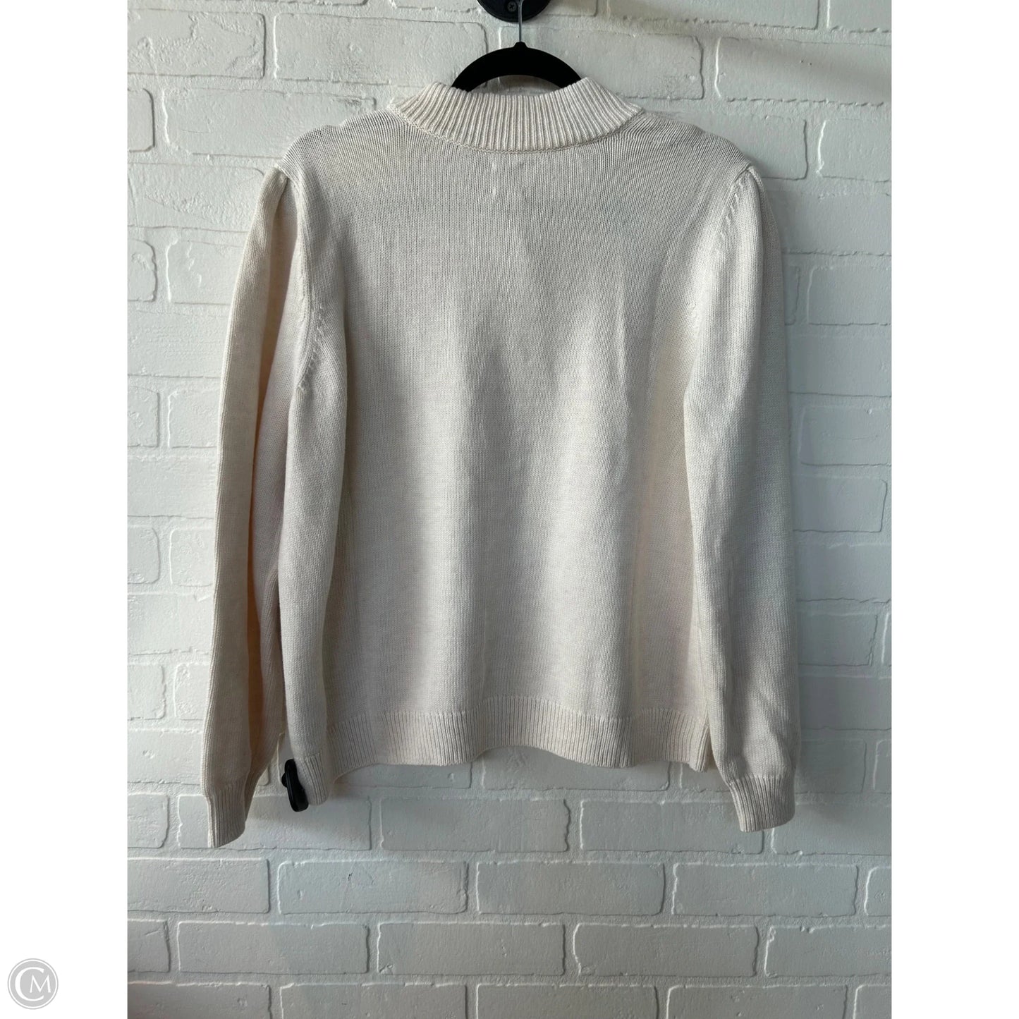 Sweater By Nic + Zoe In Cream, Size: Xxl