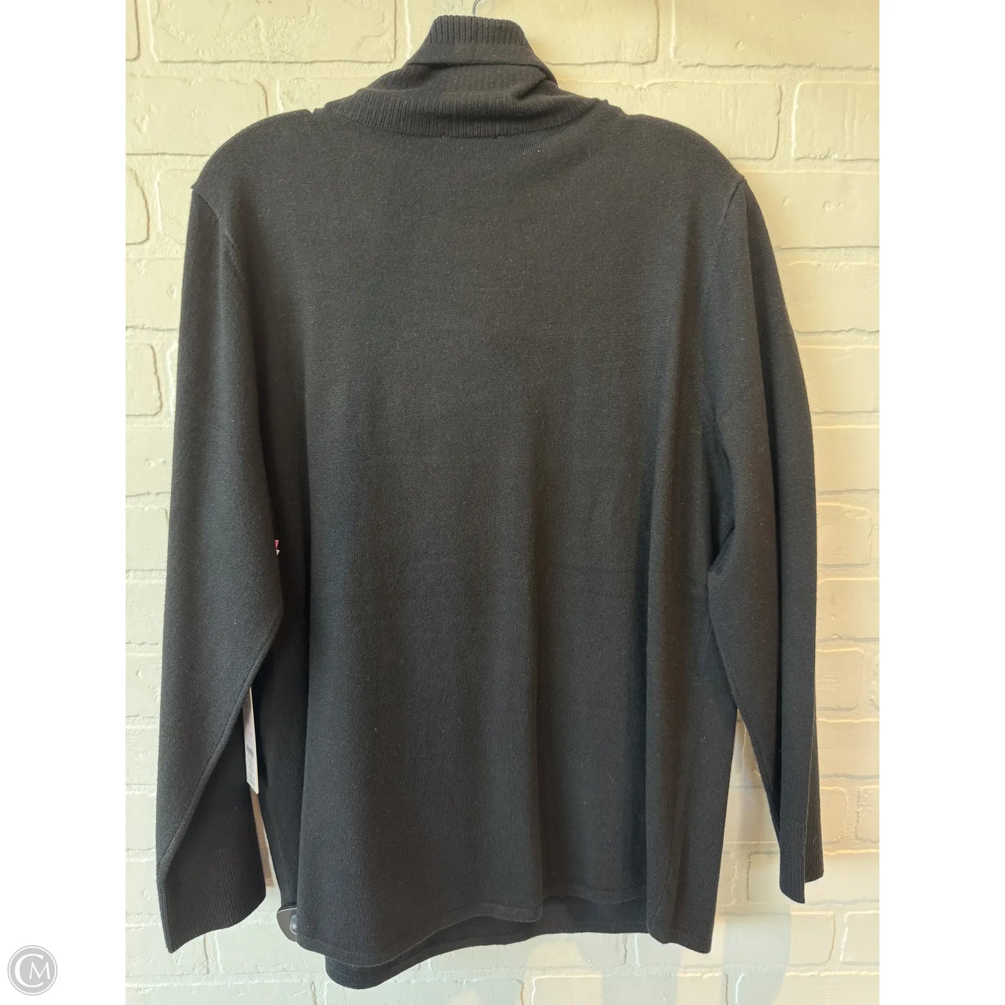 Sweater By Chicos In Black, Size: Xl