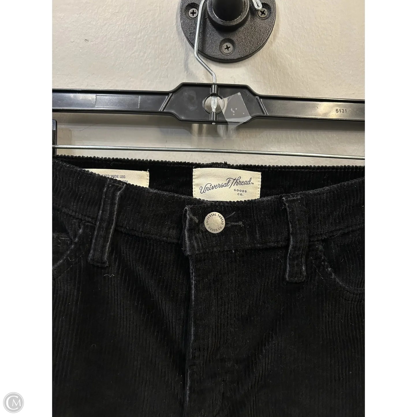 Pants Corduroy By Universal Thread In Black, Size: 2