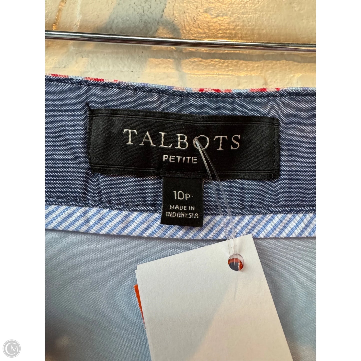 Skirt Mini & Short By Talbots In Blue & Red, Size: 10p