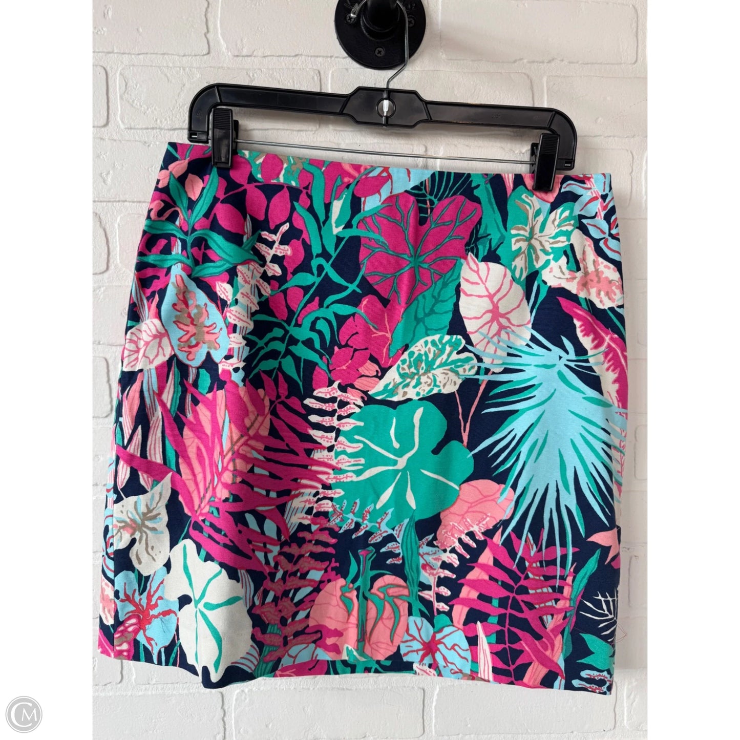 Skirt Mini & Short By Talbots In Green & Pink, Size: 10p