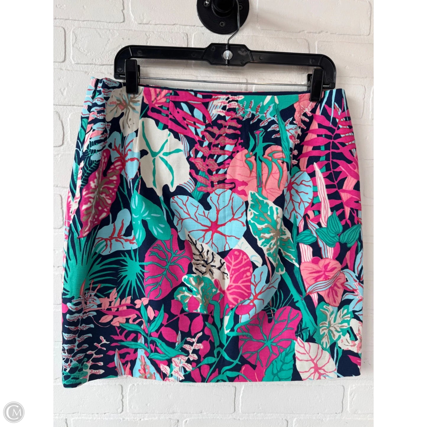 Skirt Mini & Short By Talbots In Green & Pink, Size: 10p