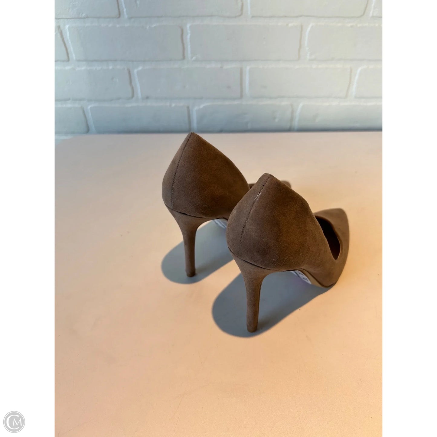 Shoes Heels Stiletto By Charles David In Tan, Size: 6