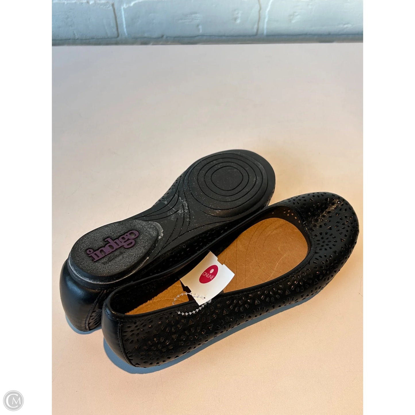 Shoes Flats By Clarks In Black, Size: 7