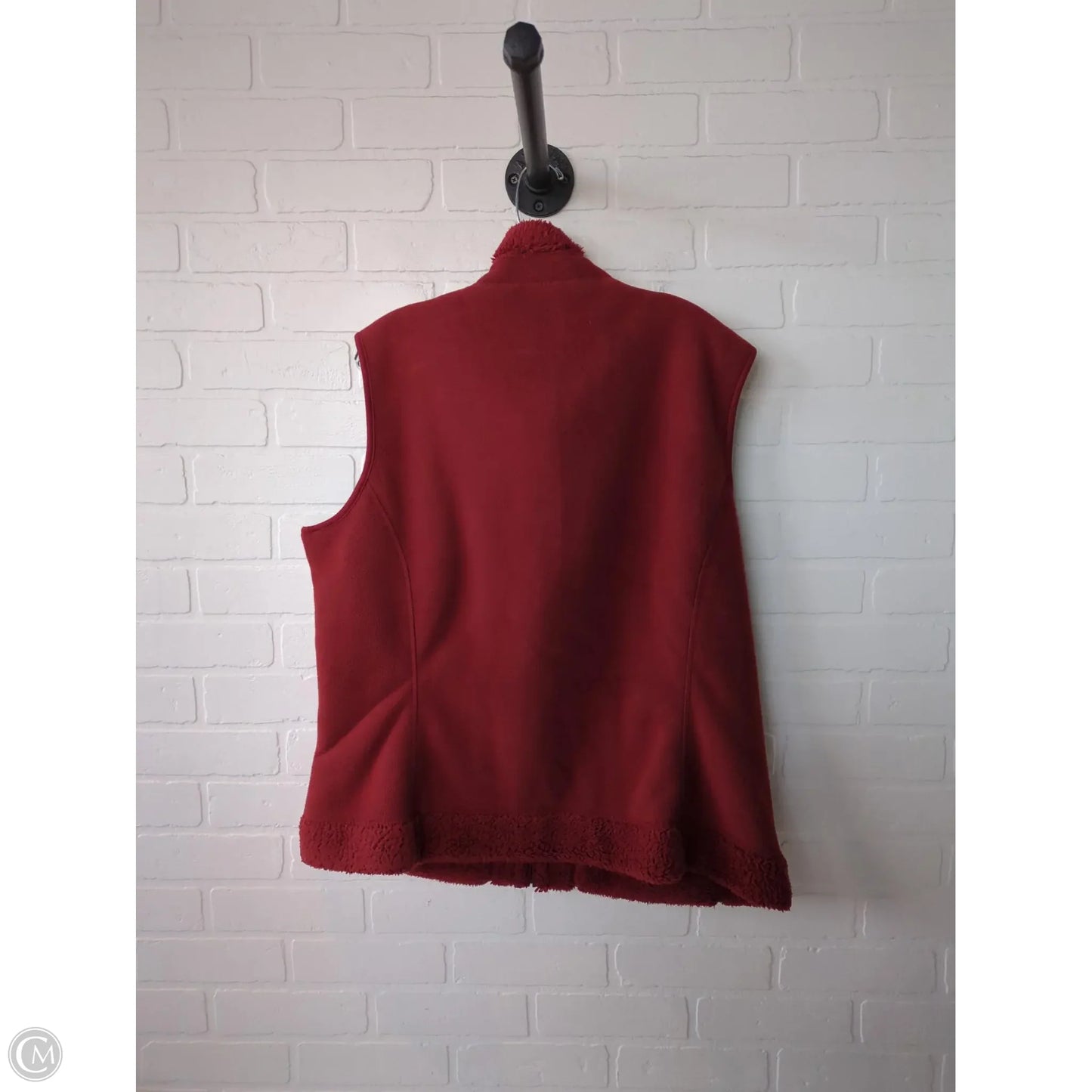 Vest Fleece By Eddie Bauer In Orange, Size: Xxl