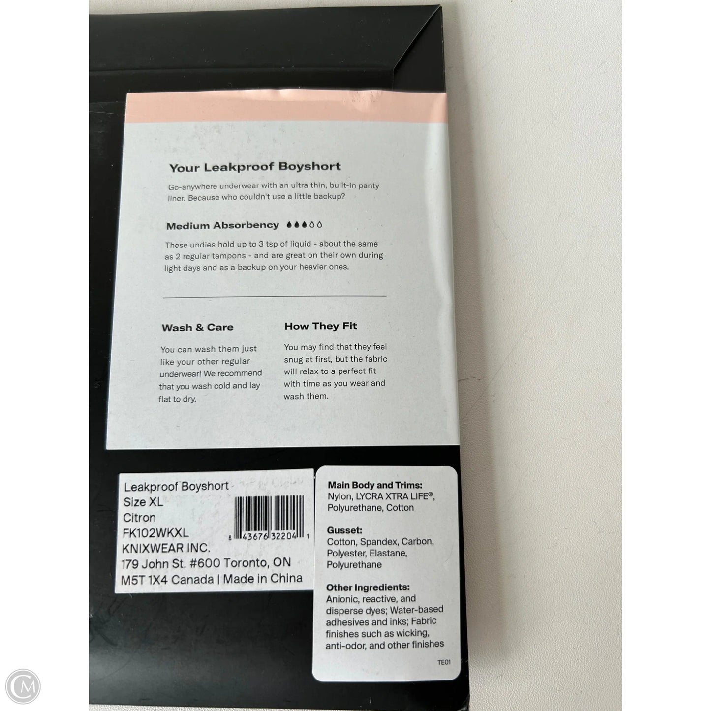 Accessory Label By Clothes Mentor, Size: Xlarge