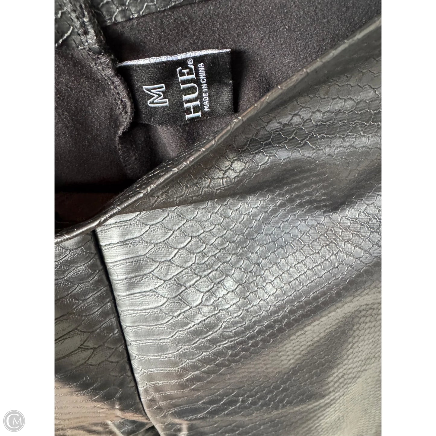 Pants Leggings By Hue In Black, Size: 8