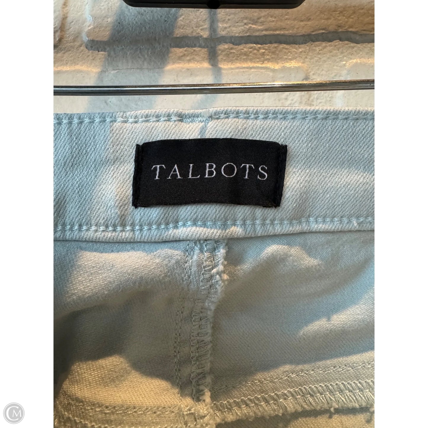 Jeans Skinny By Talbots In Blue, Size: 12