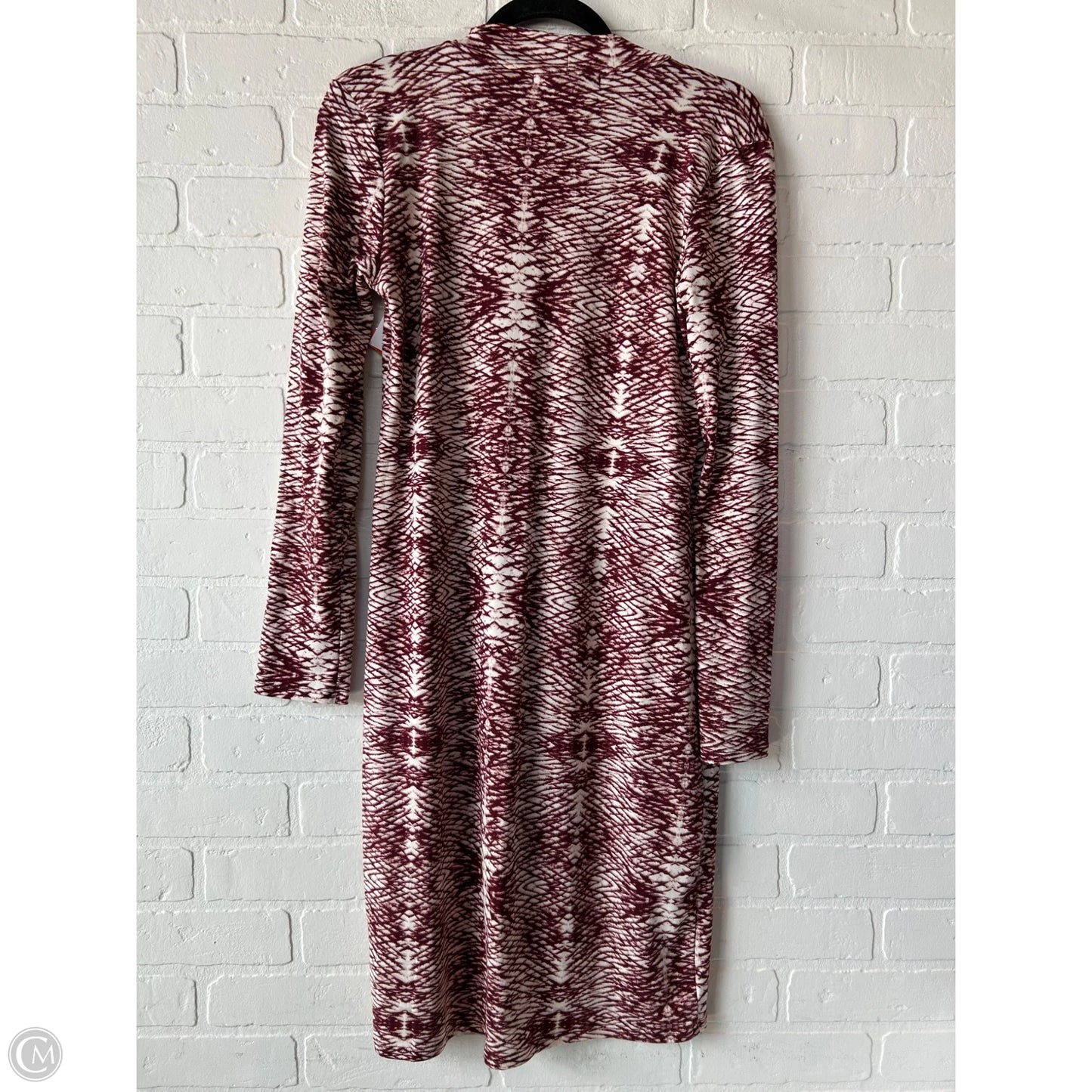 Dress Casual Midi By One Clothing In Red & White, Size: M