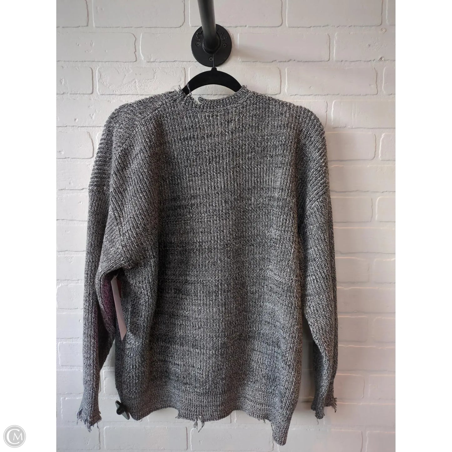 Sweater By Pistola In Black & White, Size: L