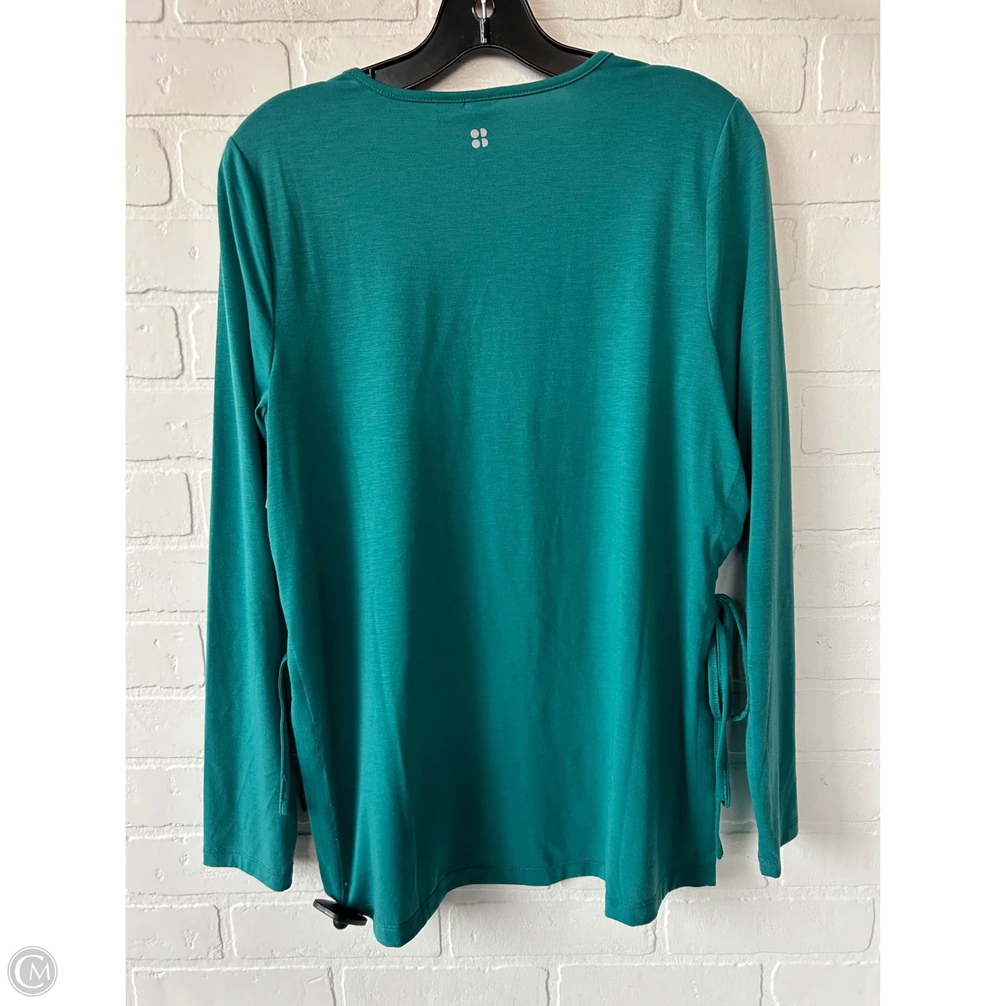 Athletic Top Long Sleeve Crewneck By Sweaty Betty In Green, Size: M