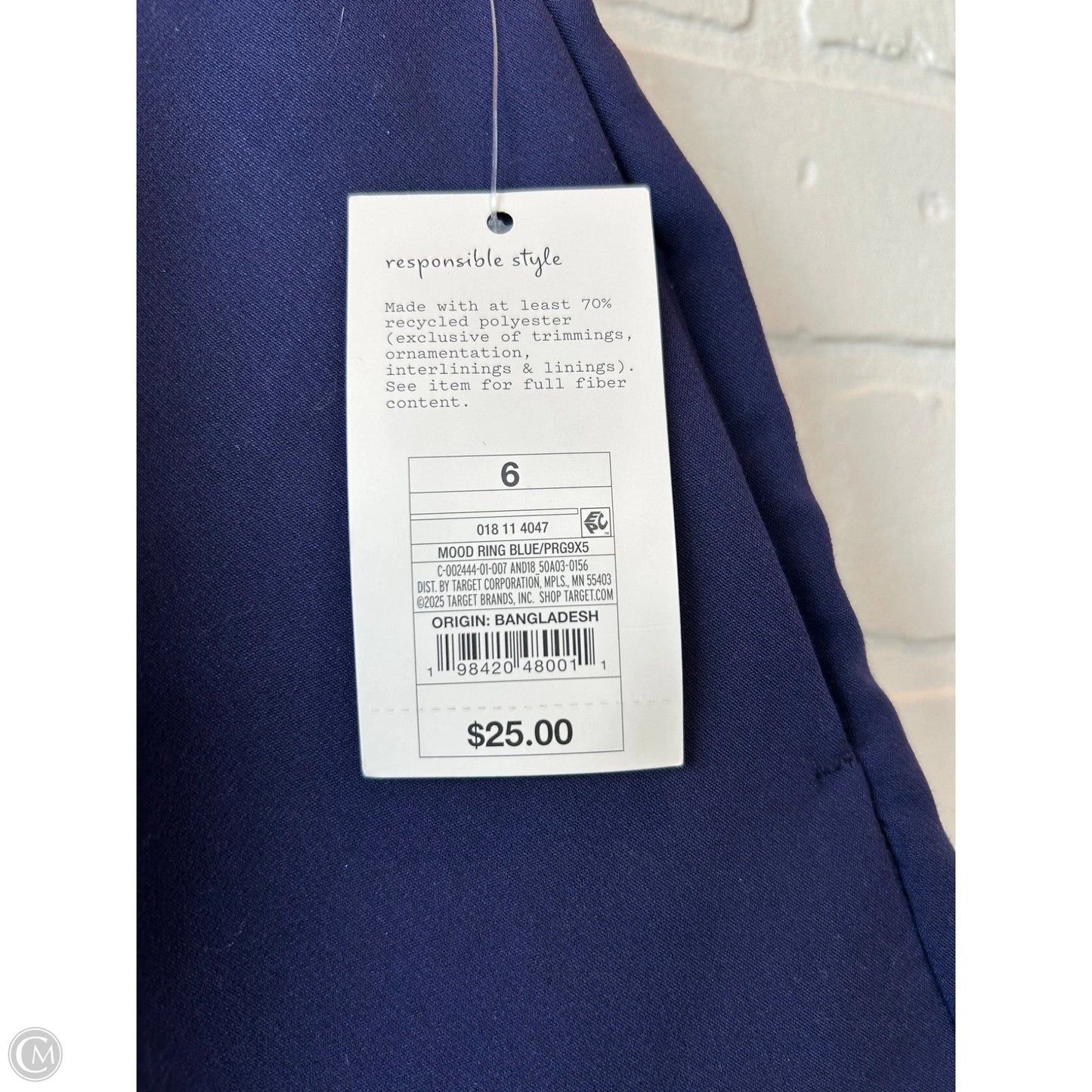 Shorts By A New Day In Blue, Size: 6