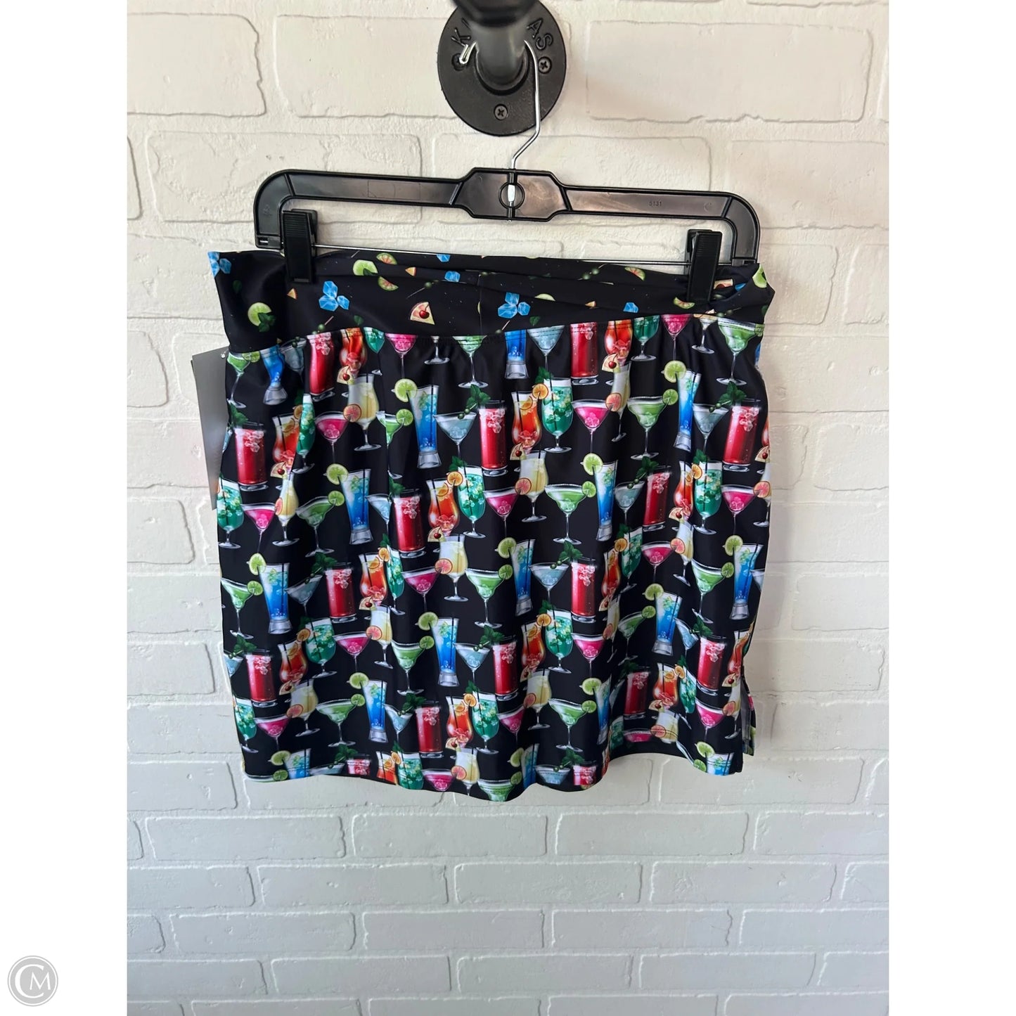 Athletic Skort By Clothes Mentor In Black, Size: 16