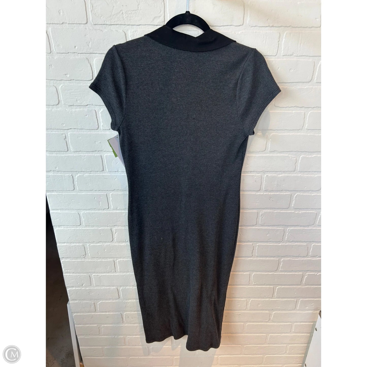 Dress Casual Midi By T.la In Black & Grey, Size: Mp