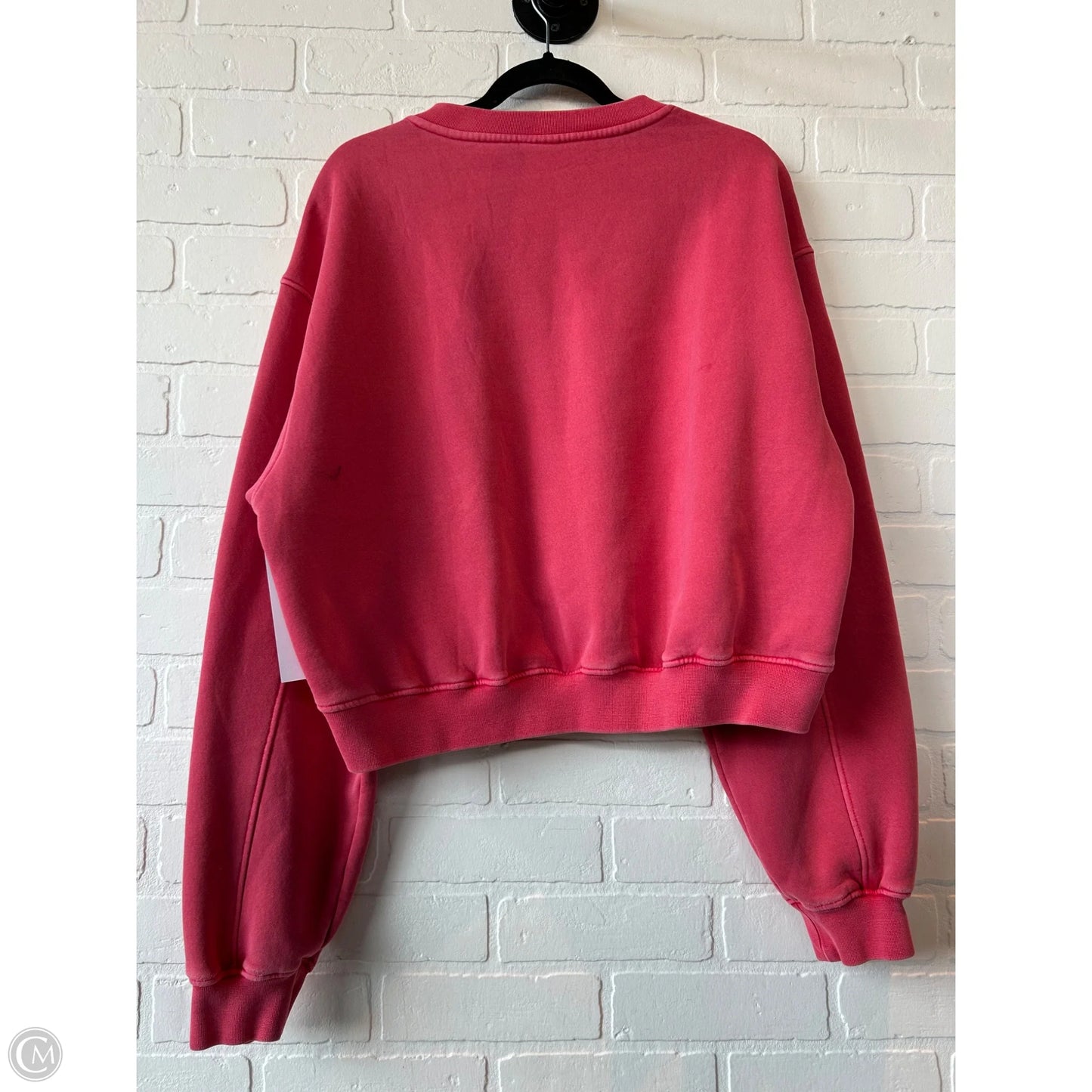 Sweatshirt Crewneck By Clothes Mentor In Red, Size: L