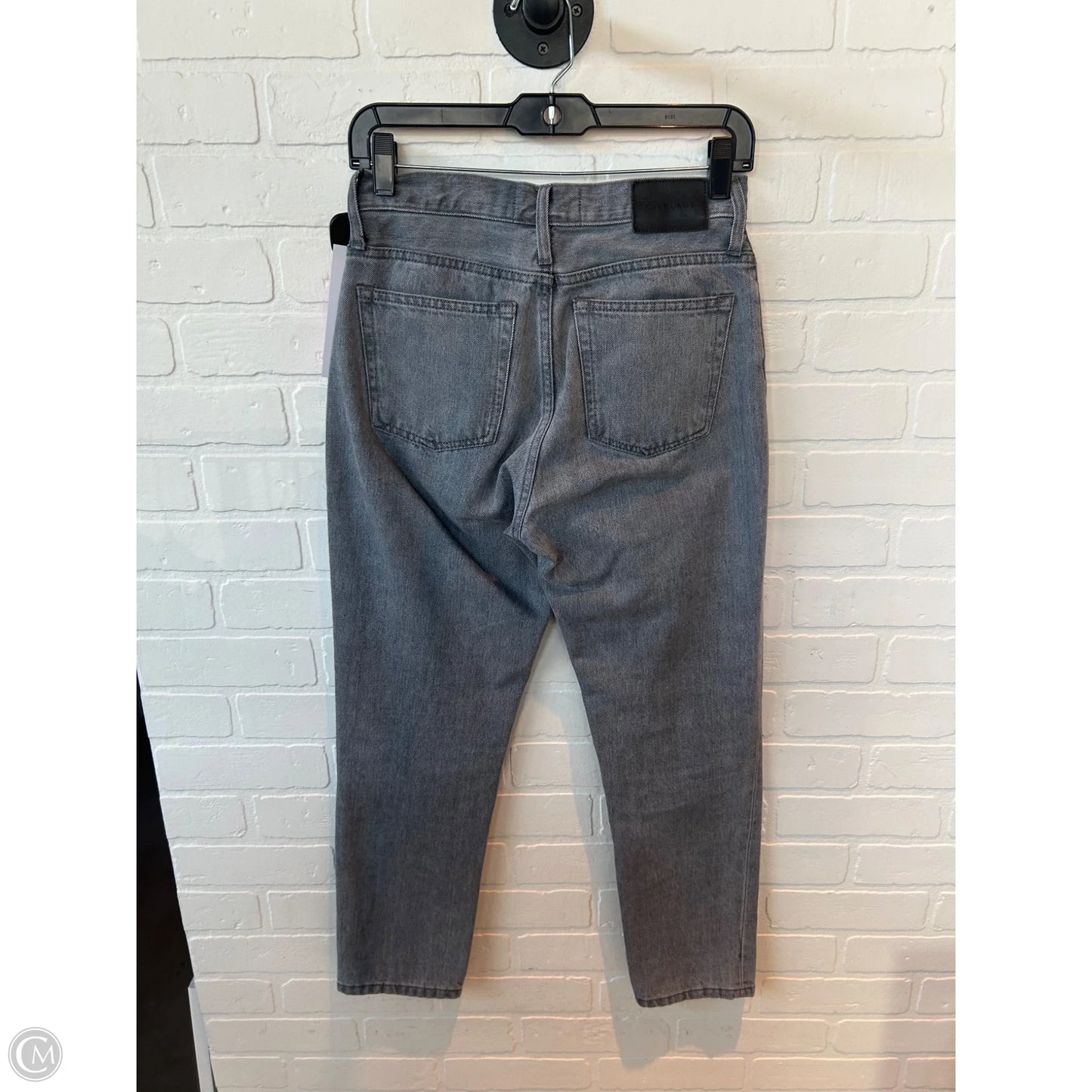 Jeans Straight By Everlane In Grey Denim, Size: 2