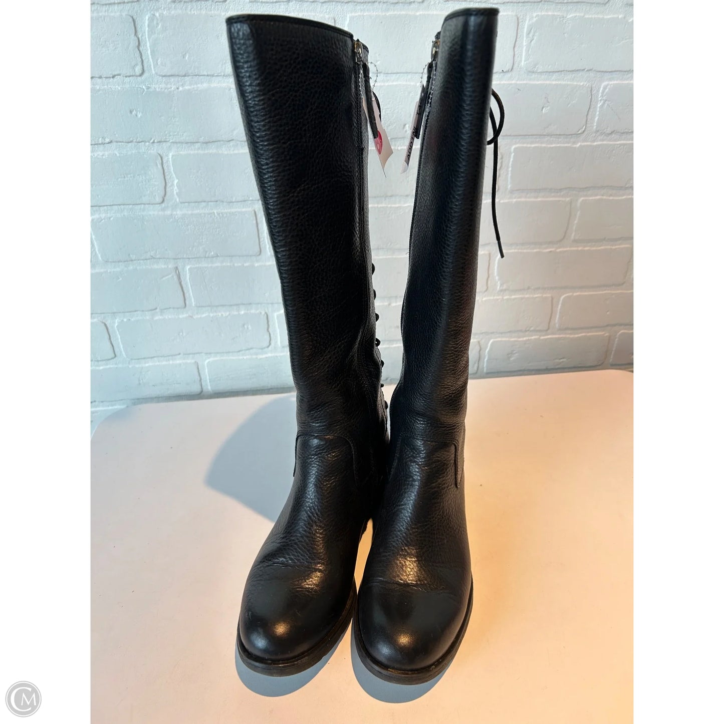 Boots Knee Flats By Sofft In Black, Size: 8